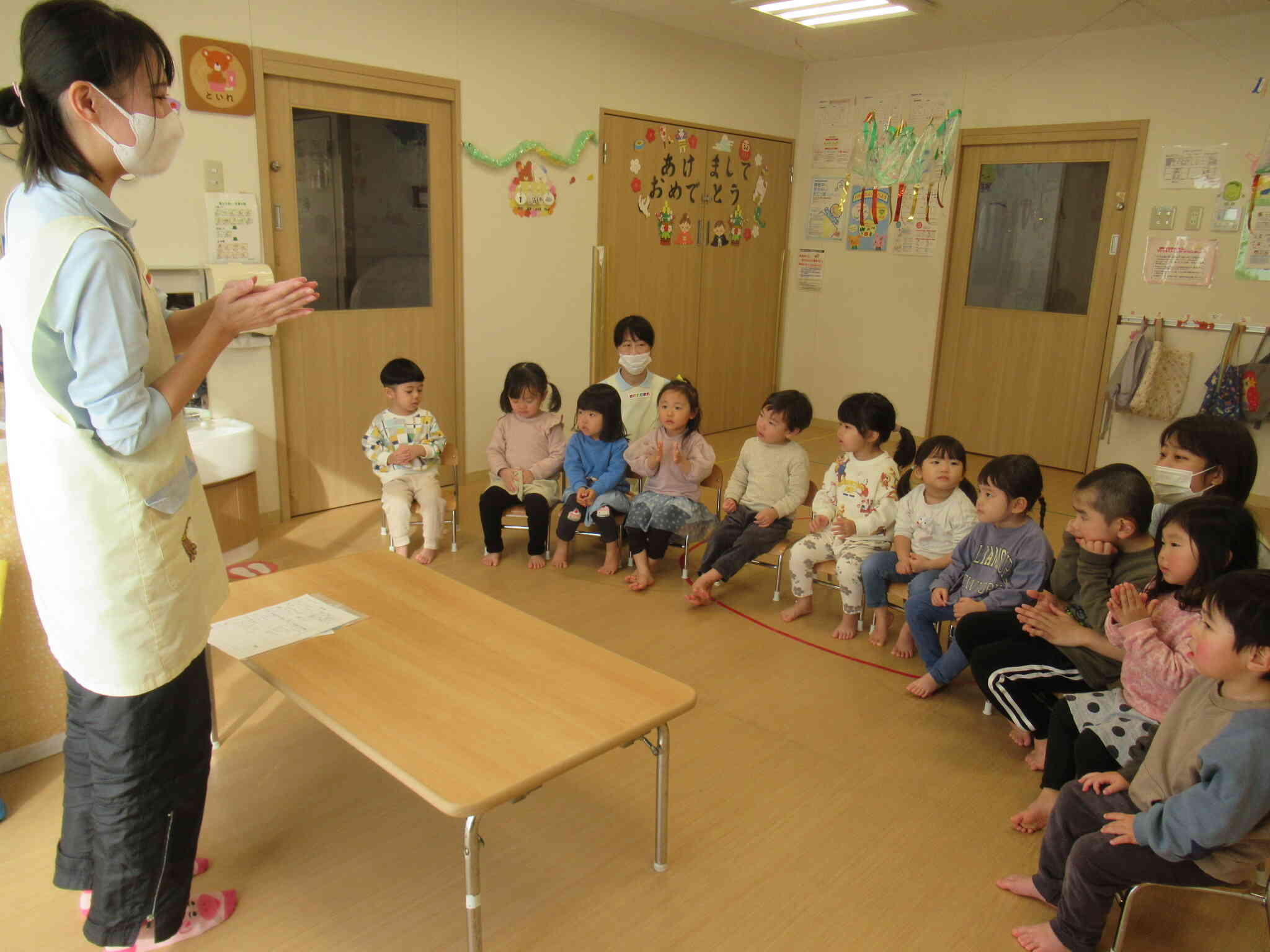 1月生まれのお誕生会