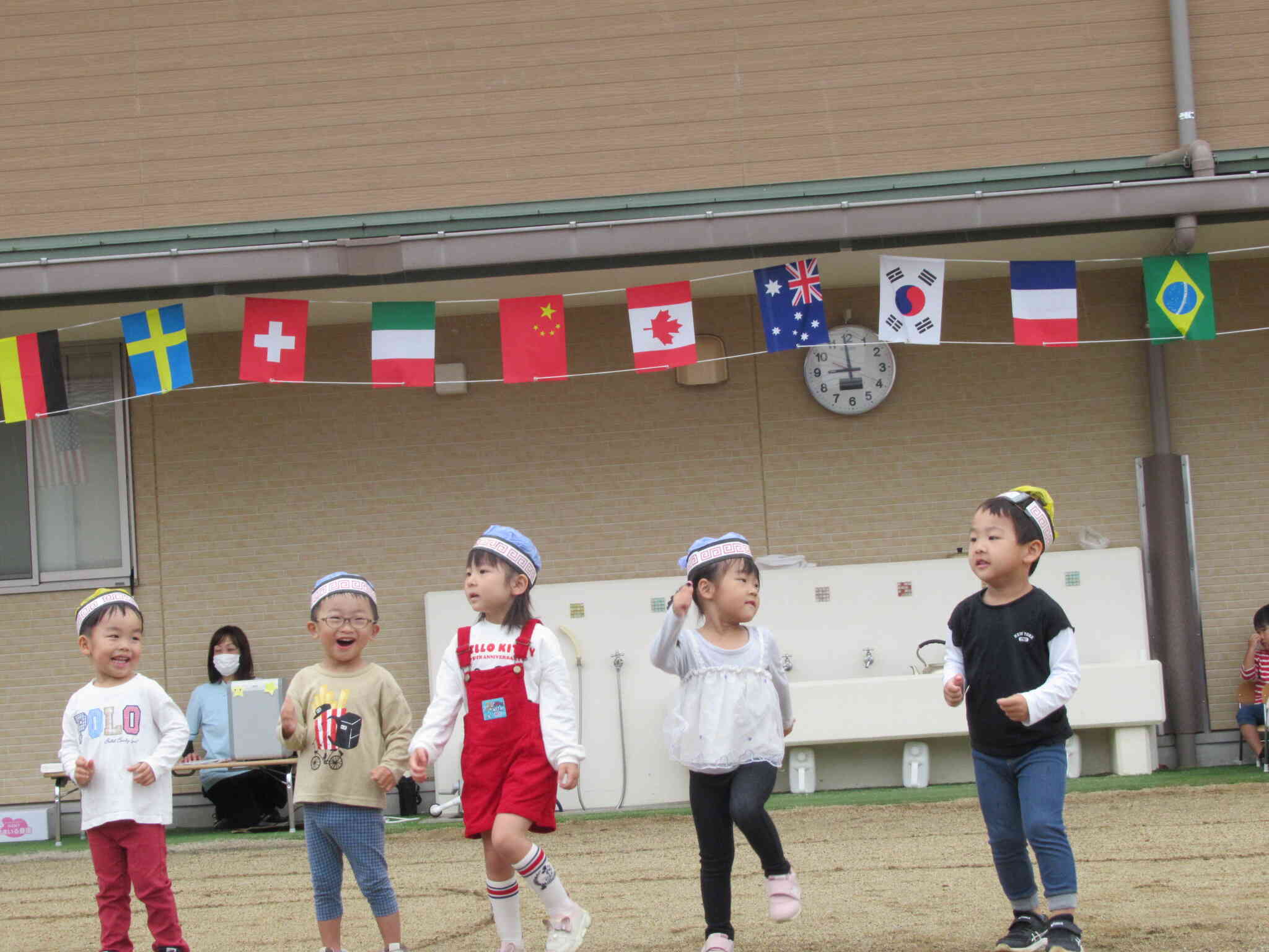 運動会たのしかったね！～うさぎぐみ・りすぐみ～