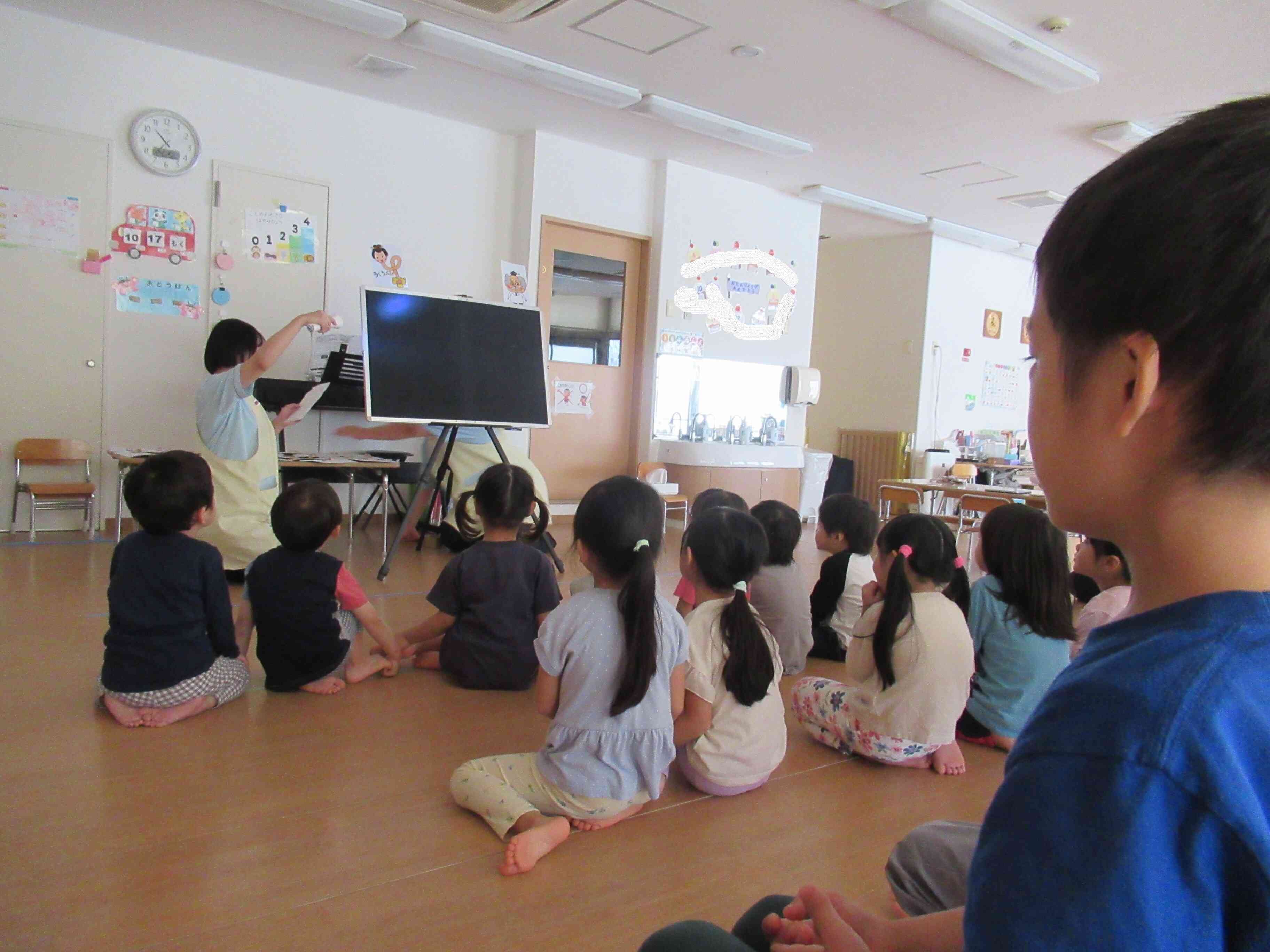 幼児　誕生会　ようかいしりとり・・