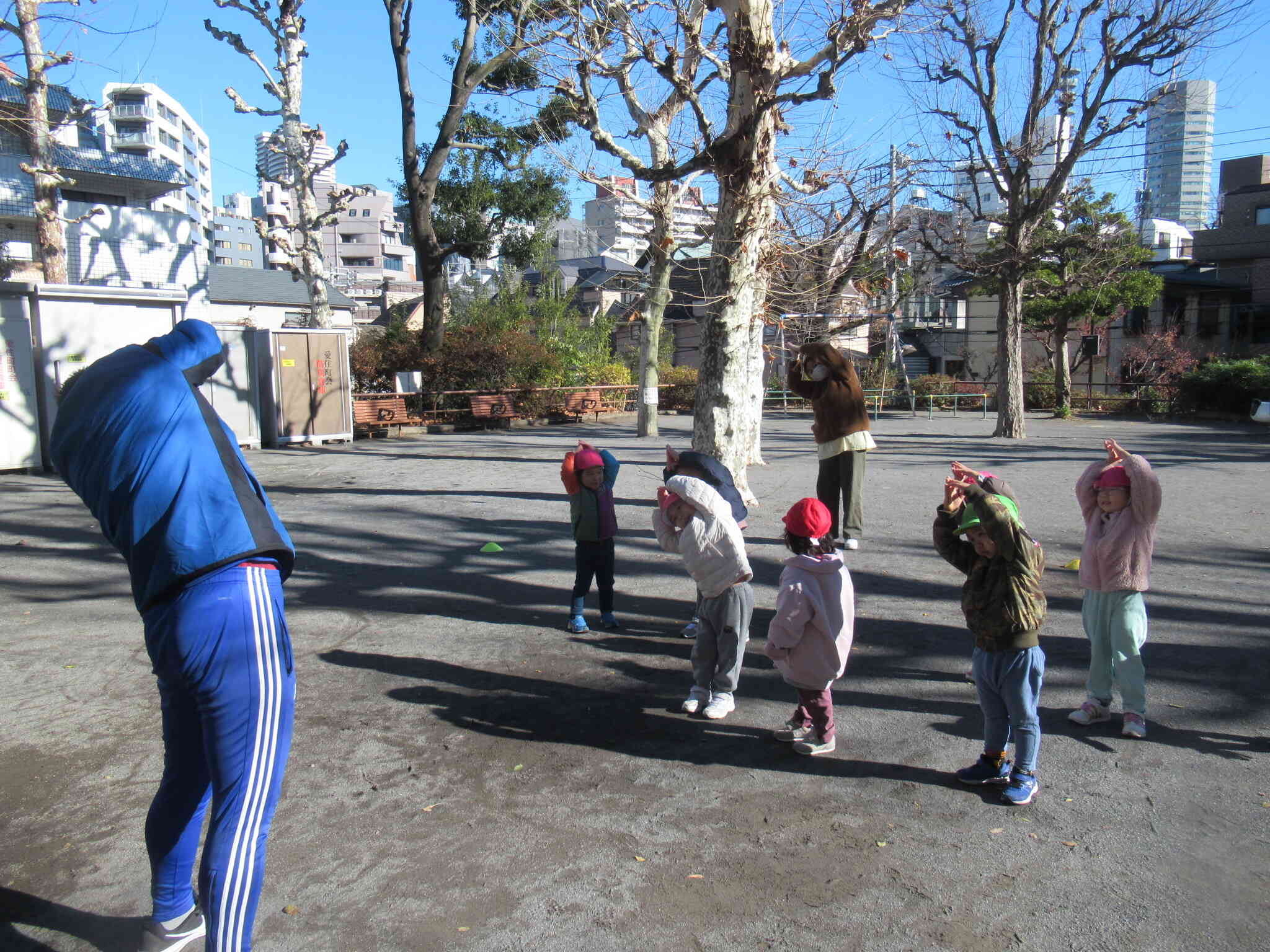 3歳児　体育「なわとび」