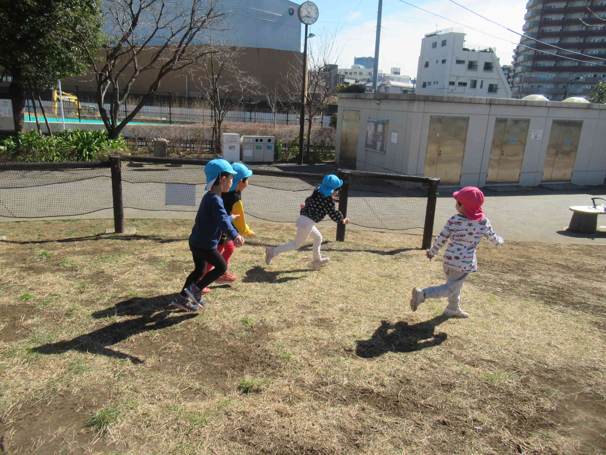 3歳児　異年齢児と一緒に！