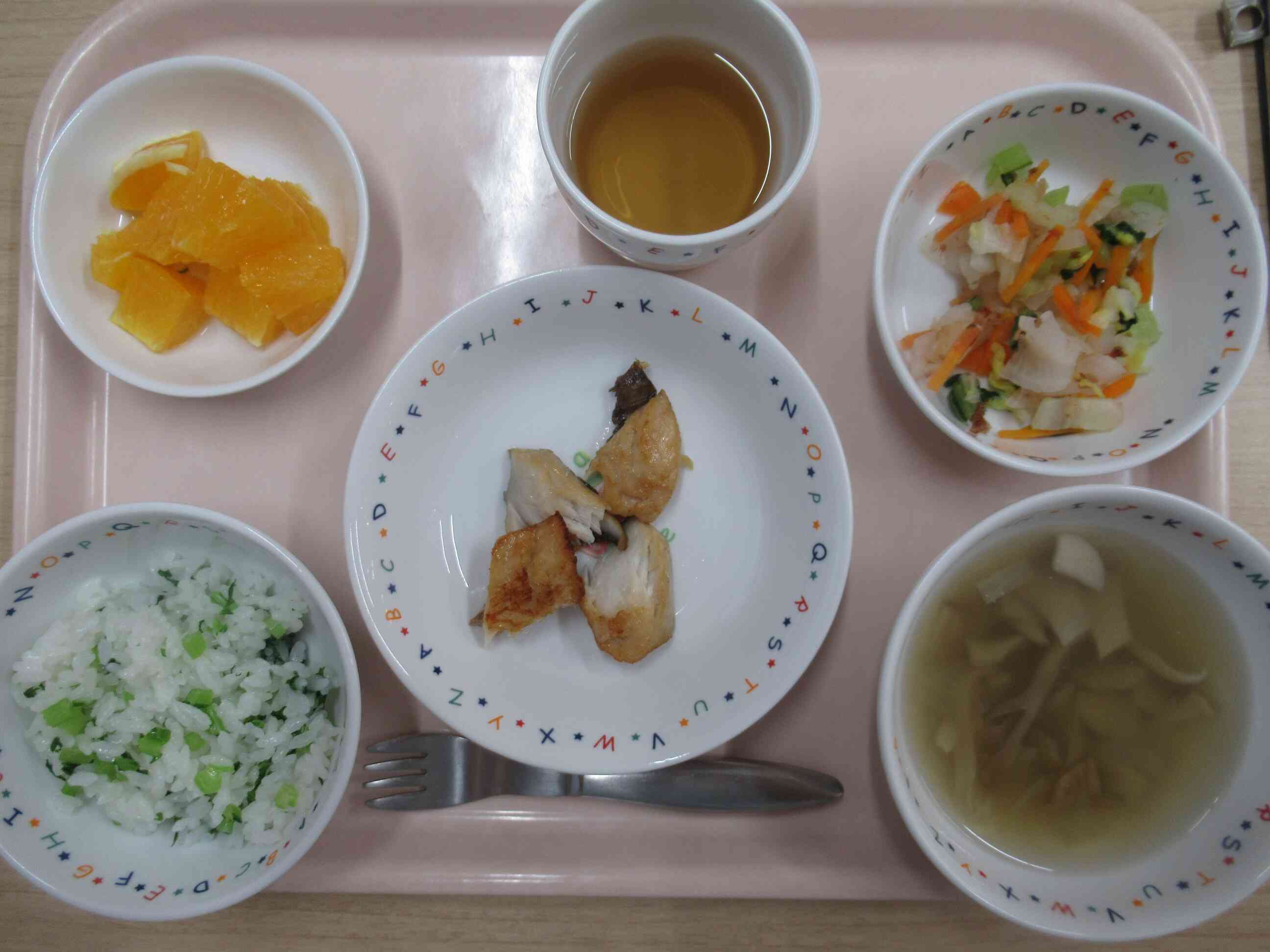 10月28日（月）の給食です。