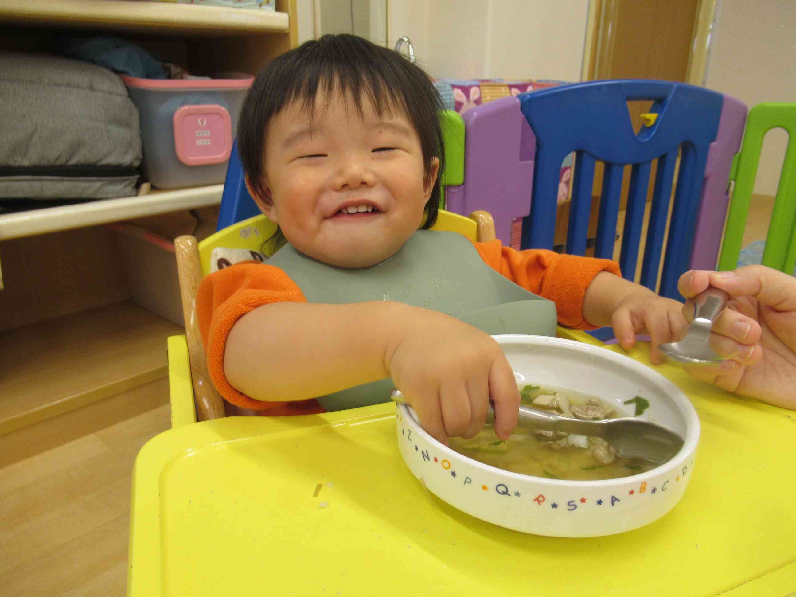 小さいお友だちもおいしく食べました。