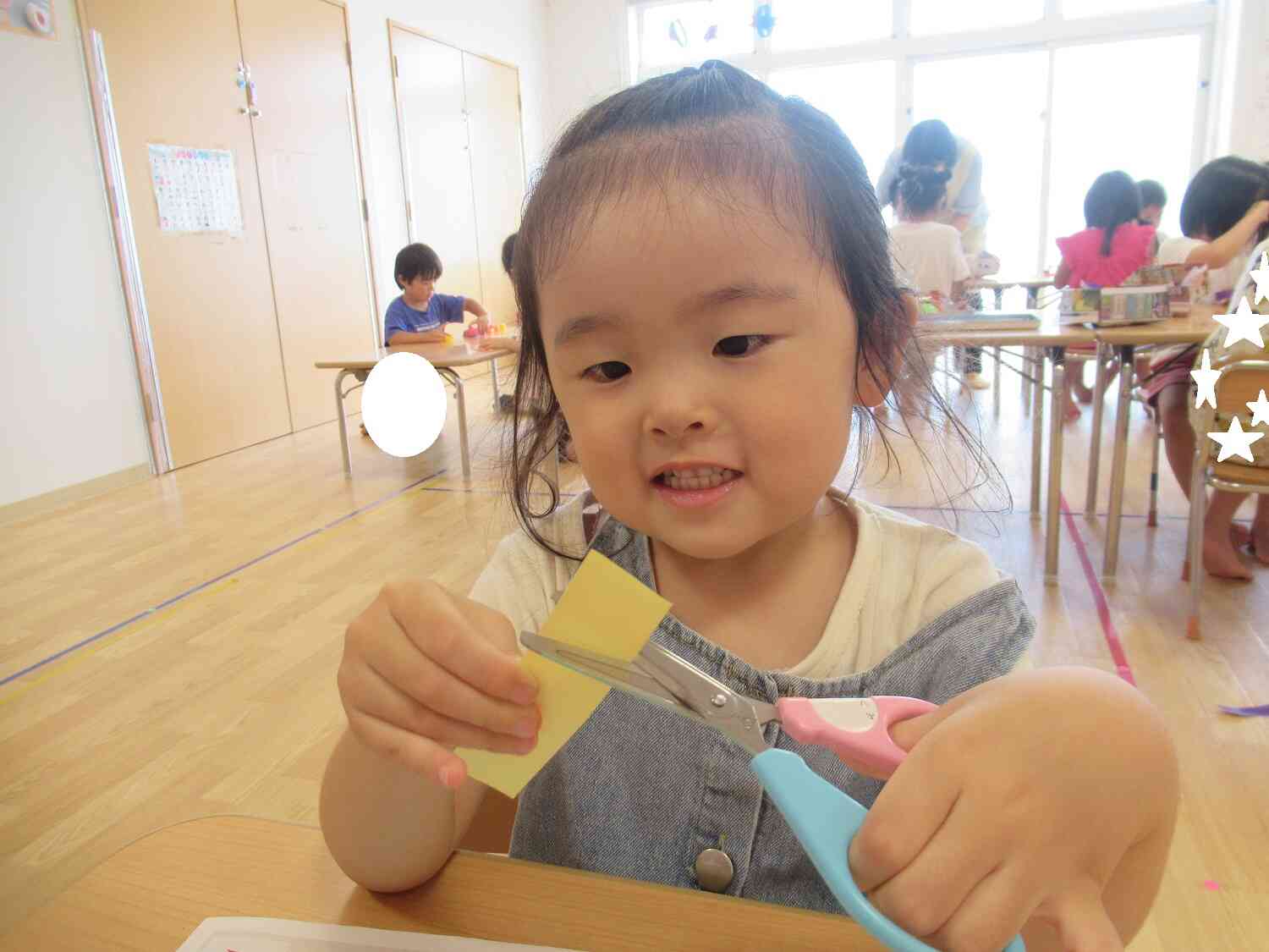 ちょき・ちょき（3歳児）