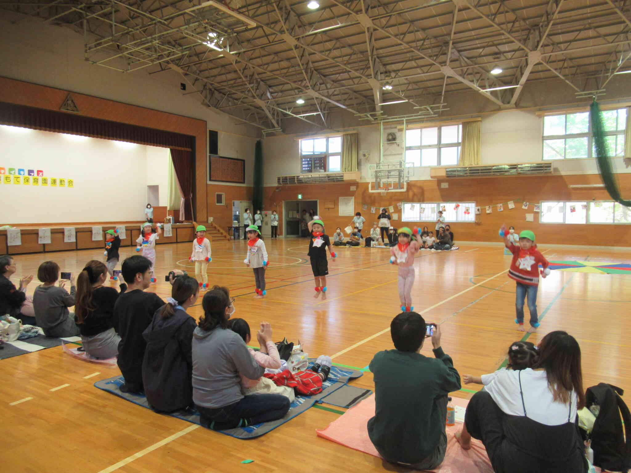 おもいっきり運動会➆(マスゲーム4.5歳児)