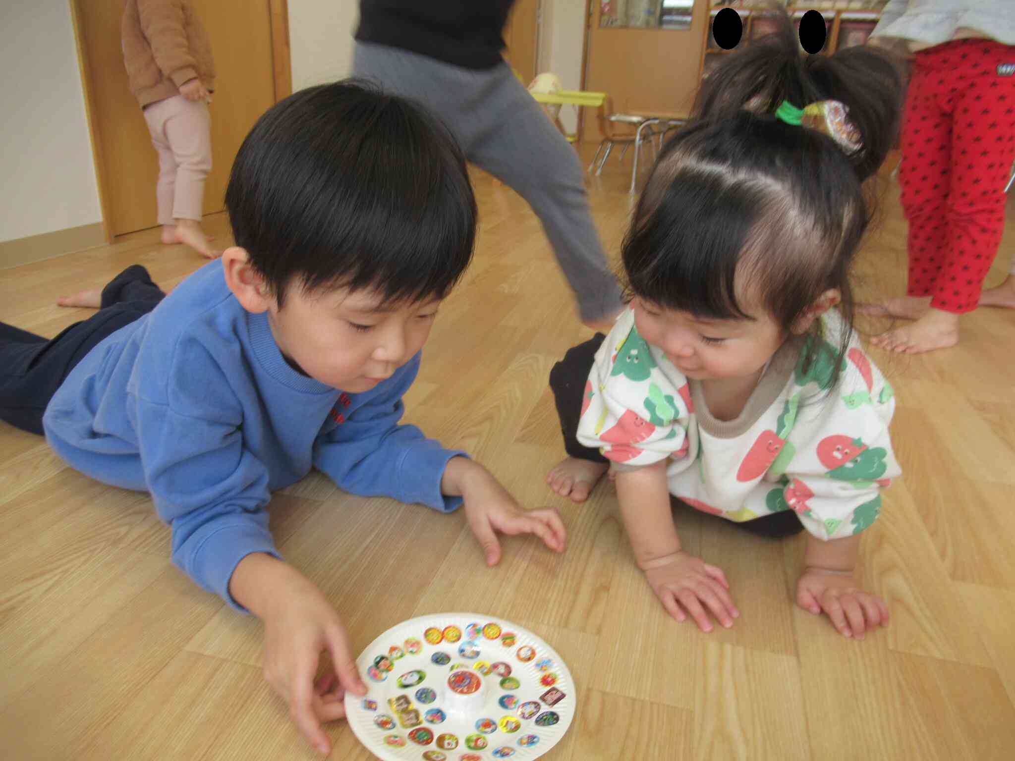 新年お祝い会②（0.1.2歳児.子育て広場参加者）