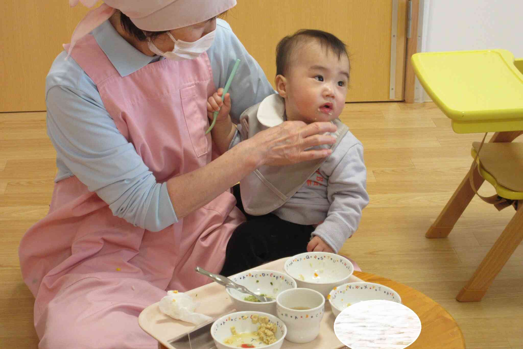 もう少しで食べ終わります…ごちそうさまでした