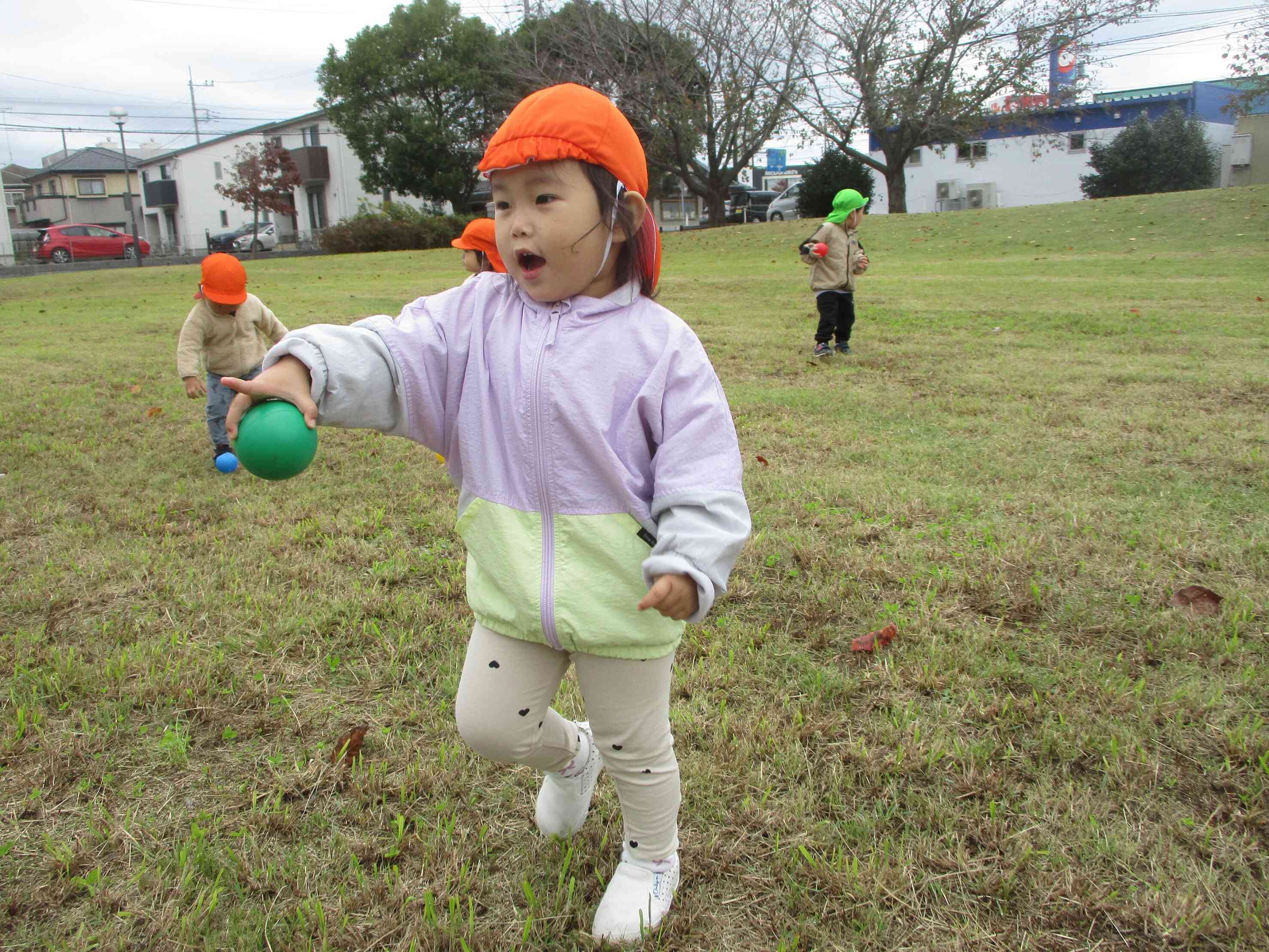 ボール遊び☆