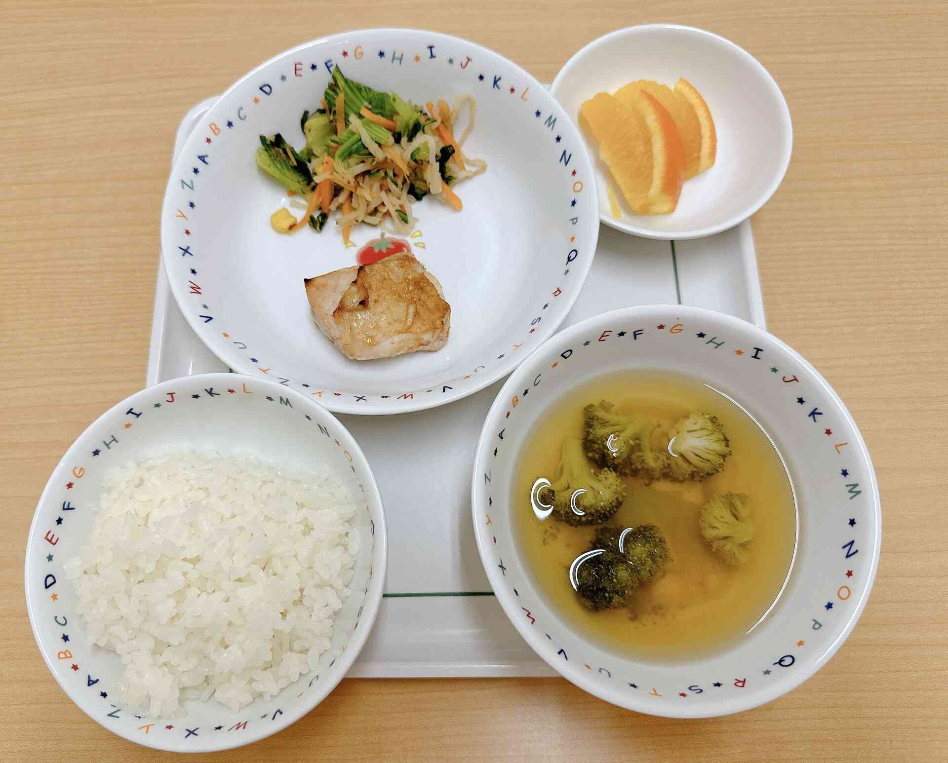 9月４日の給食は？