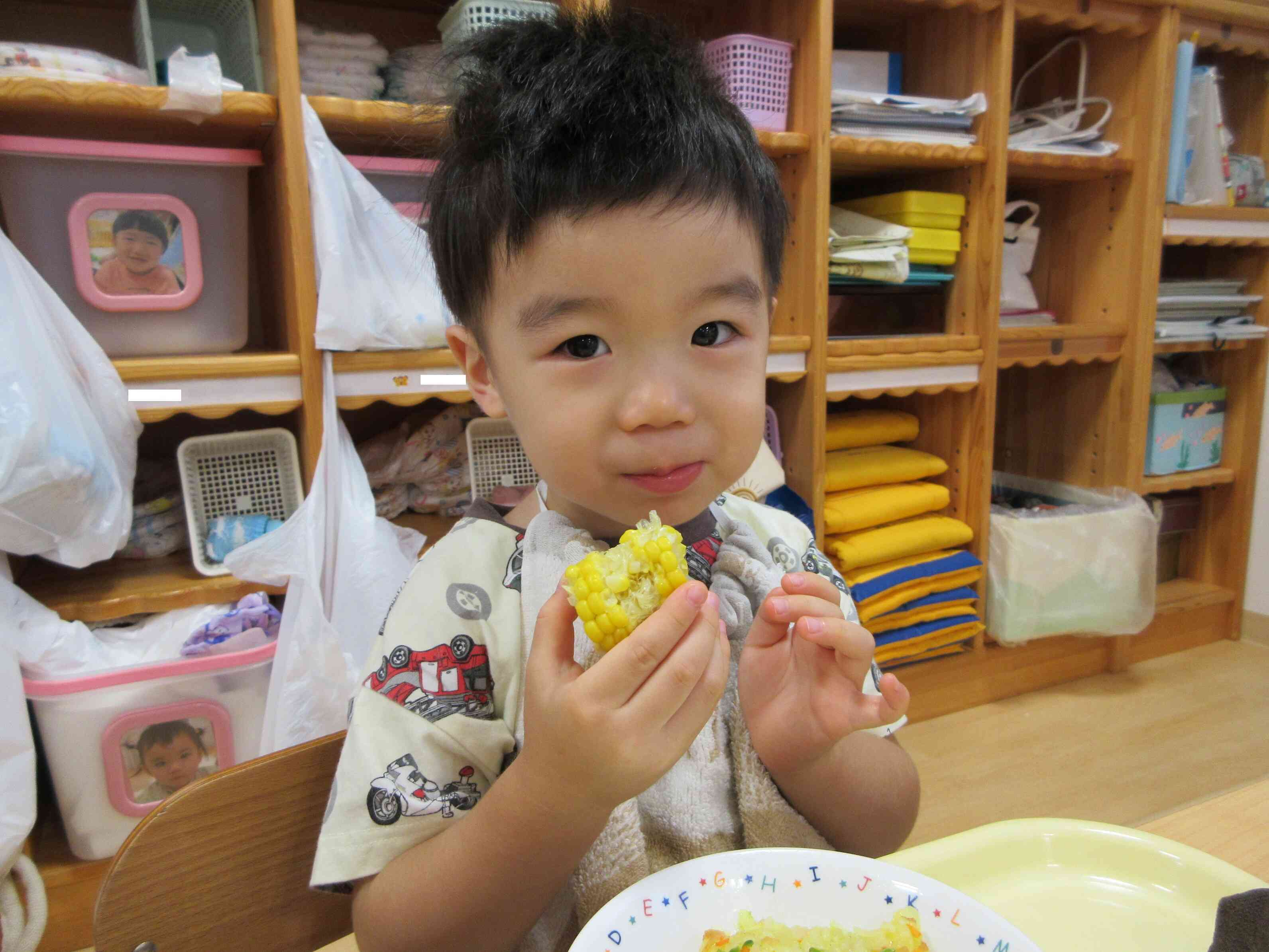 おいし～！給食の先生、ありがとう！