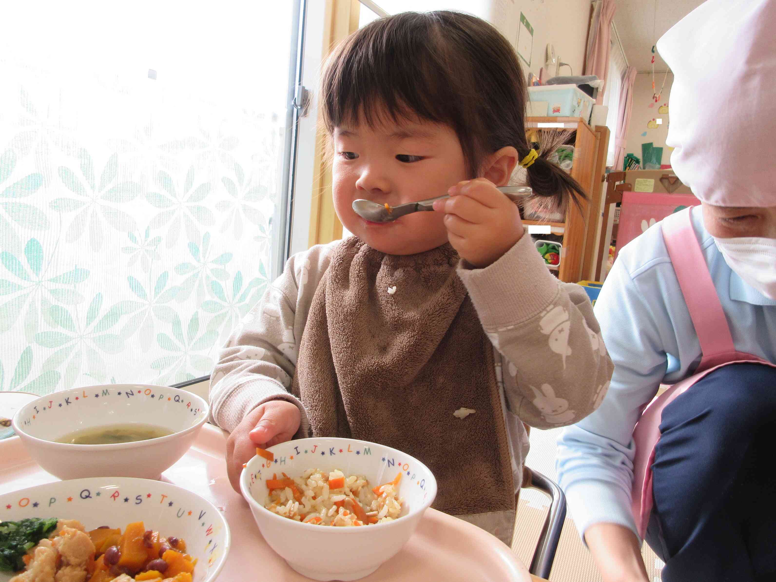 きのこご飯おいしそ～！