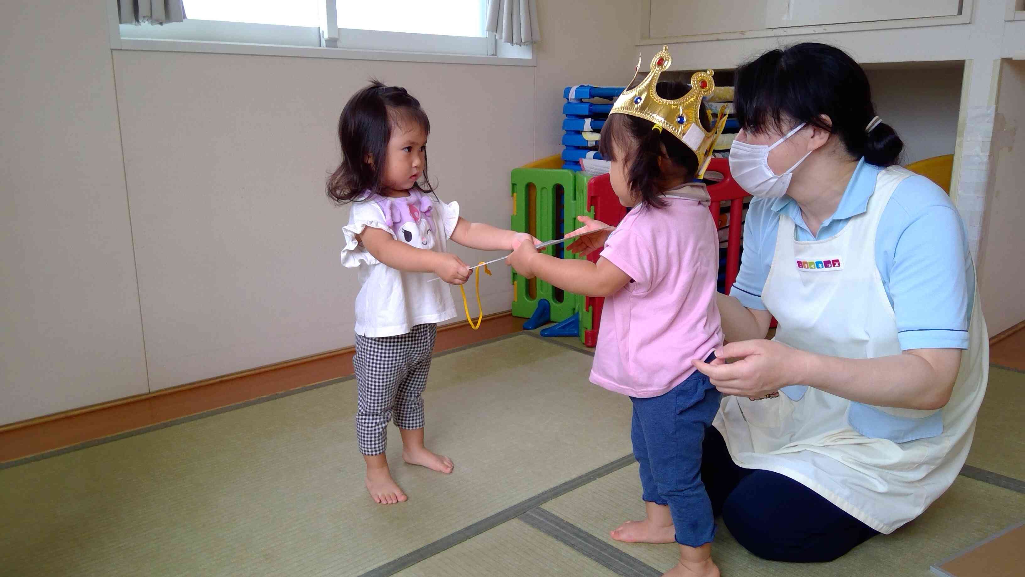 「おめでとー」とお誕生日カードをプレゼントしてくれましたよ♪