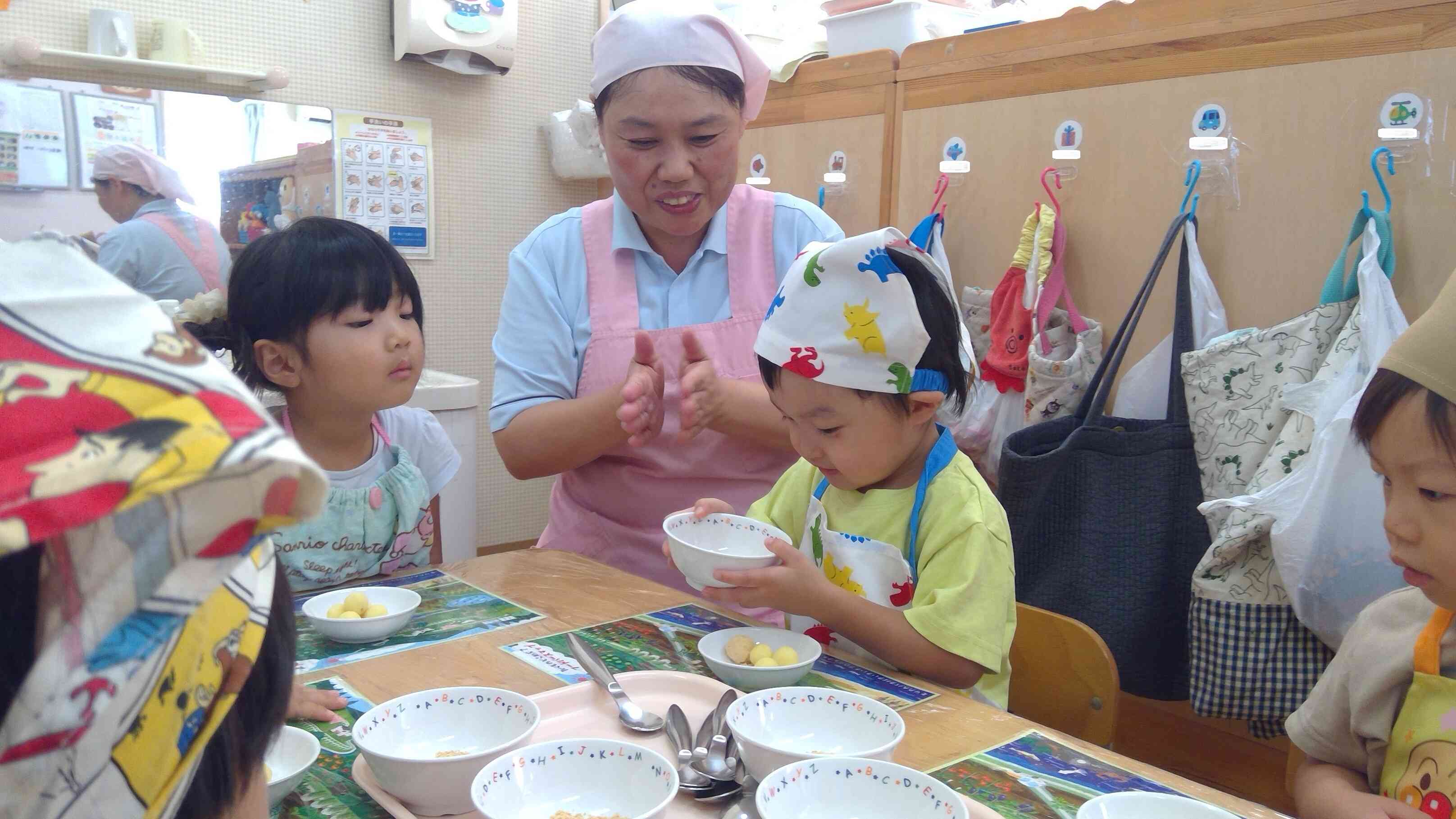 お団子つくったよー！