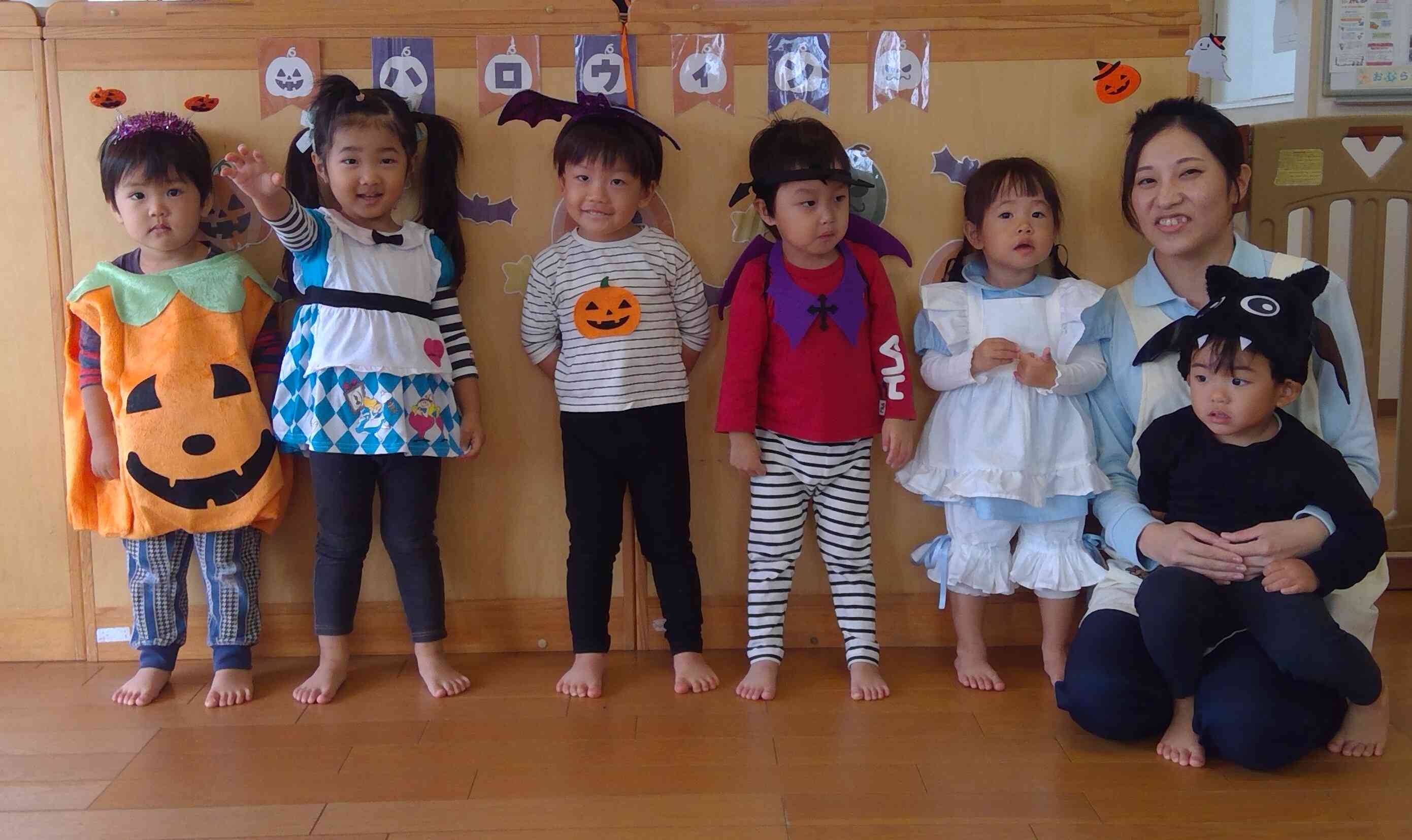 うさぎぐみさん（2歳児）のハッピーハロウィン！