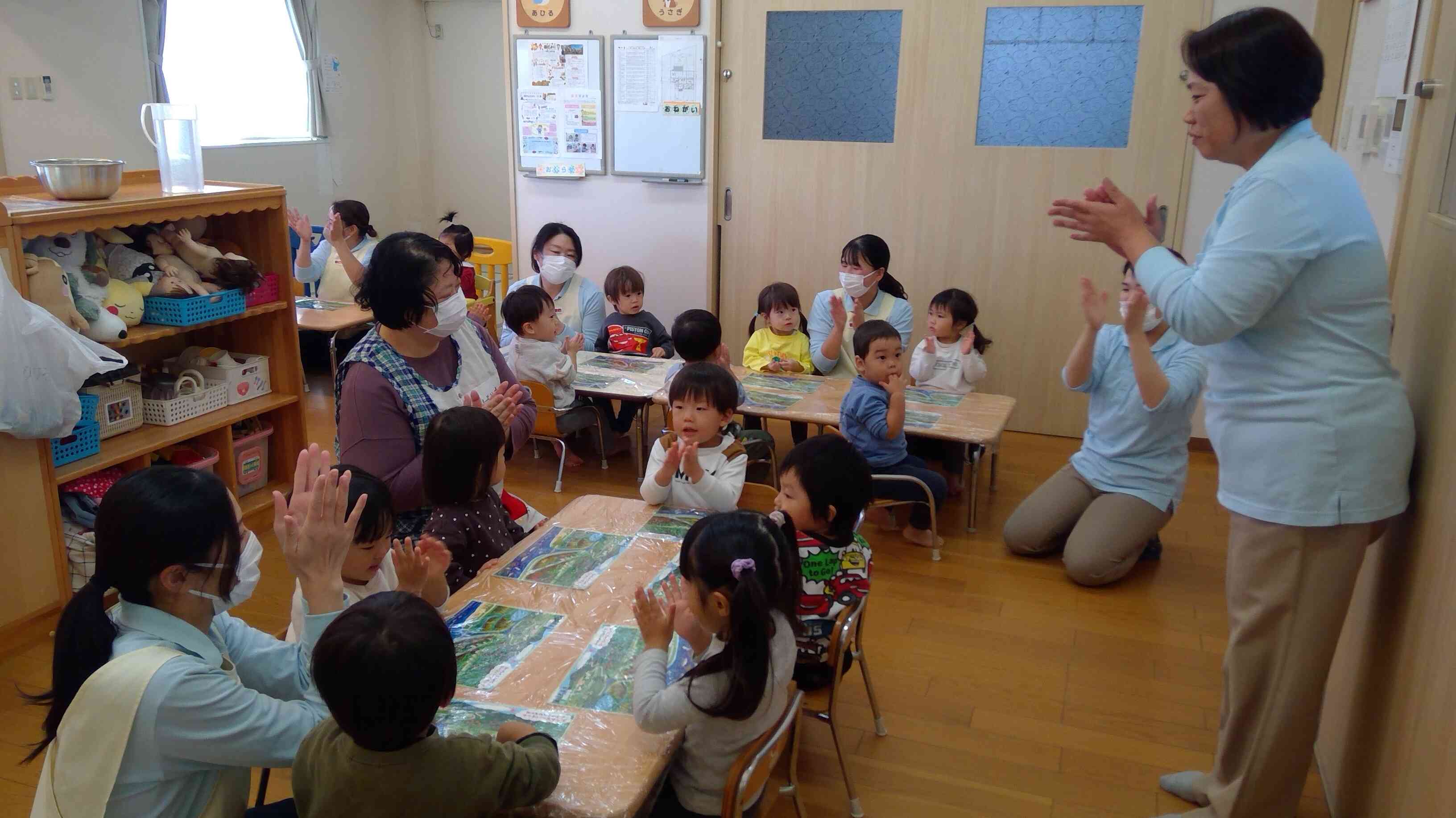 これから楽しい食育始まるよ～♪