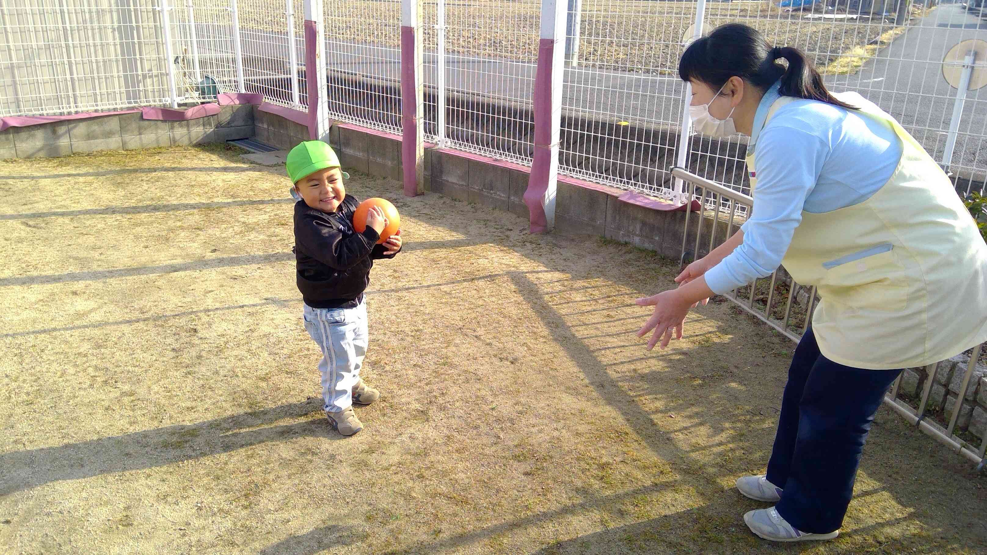 お外遊びだ～いすき♪