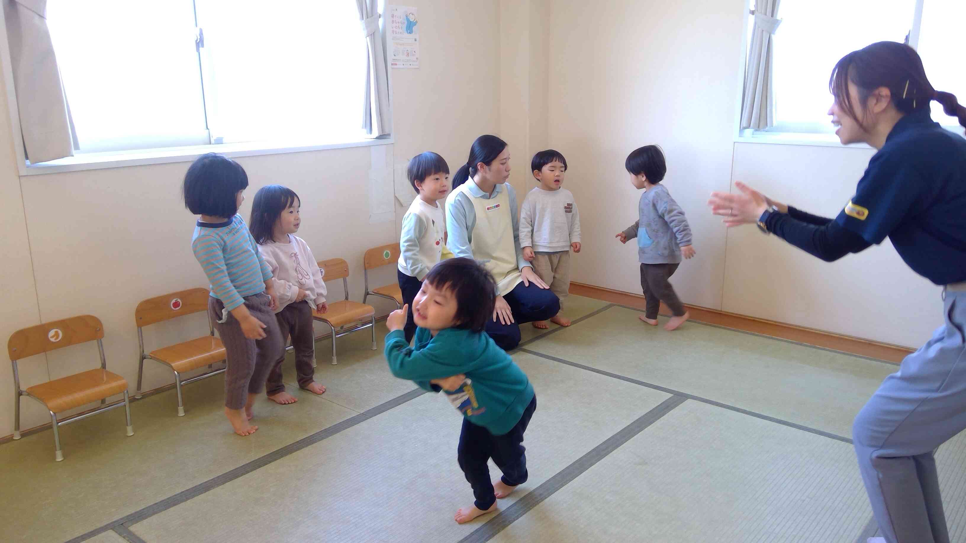 うさぎぐみさんのレッスンスタート