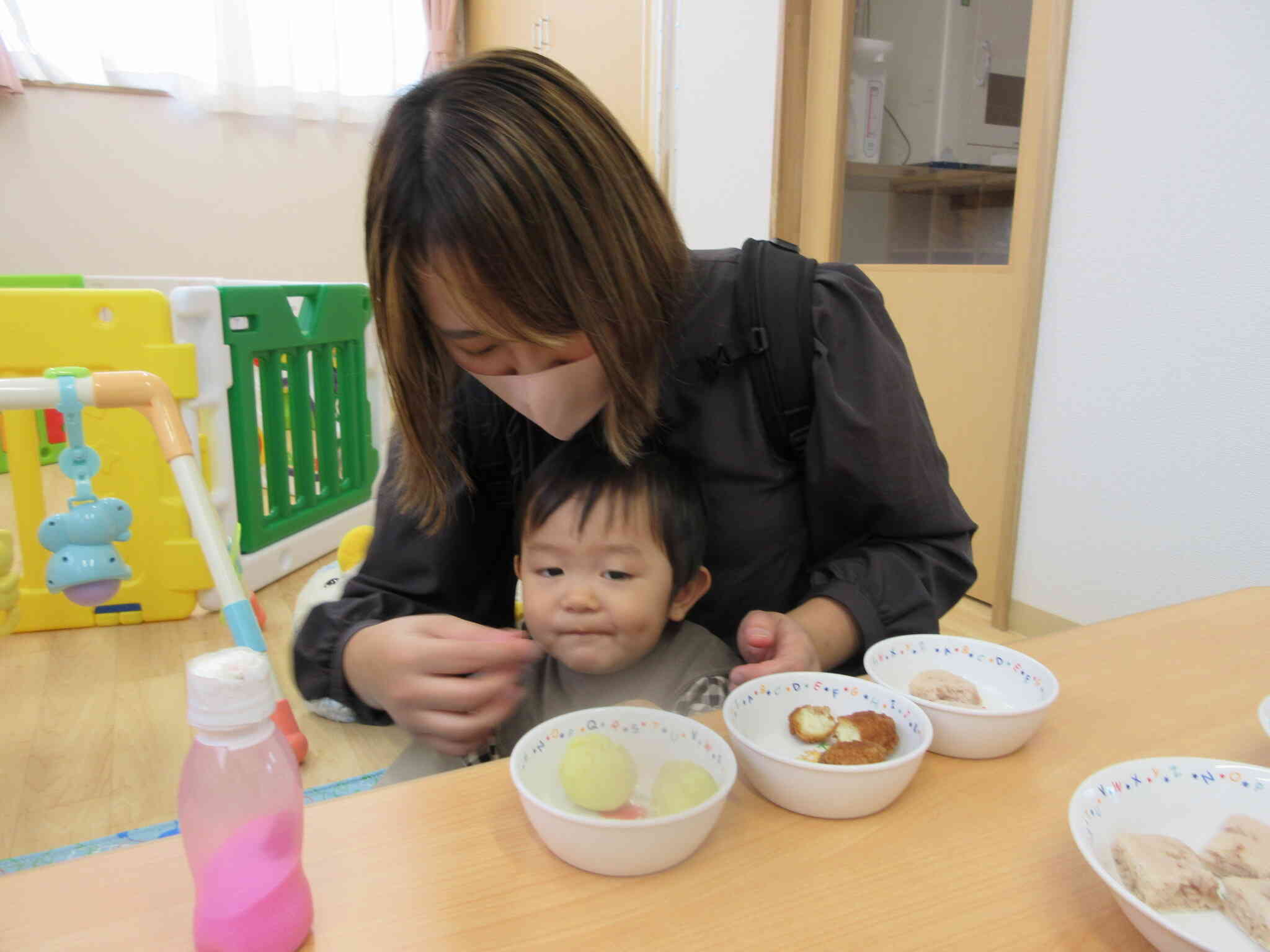 3種類のおやつ試食会