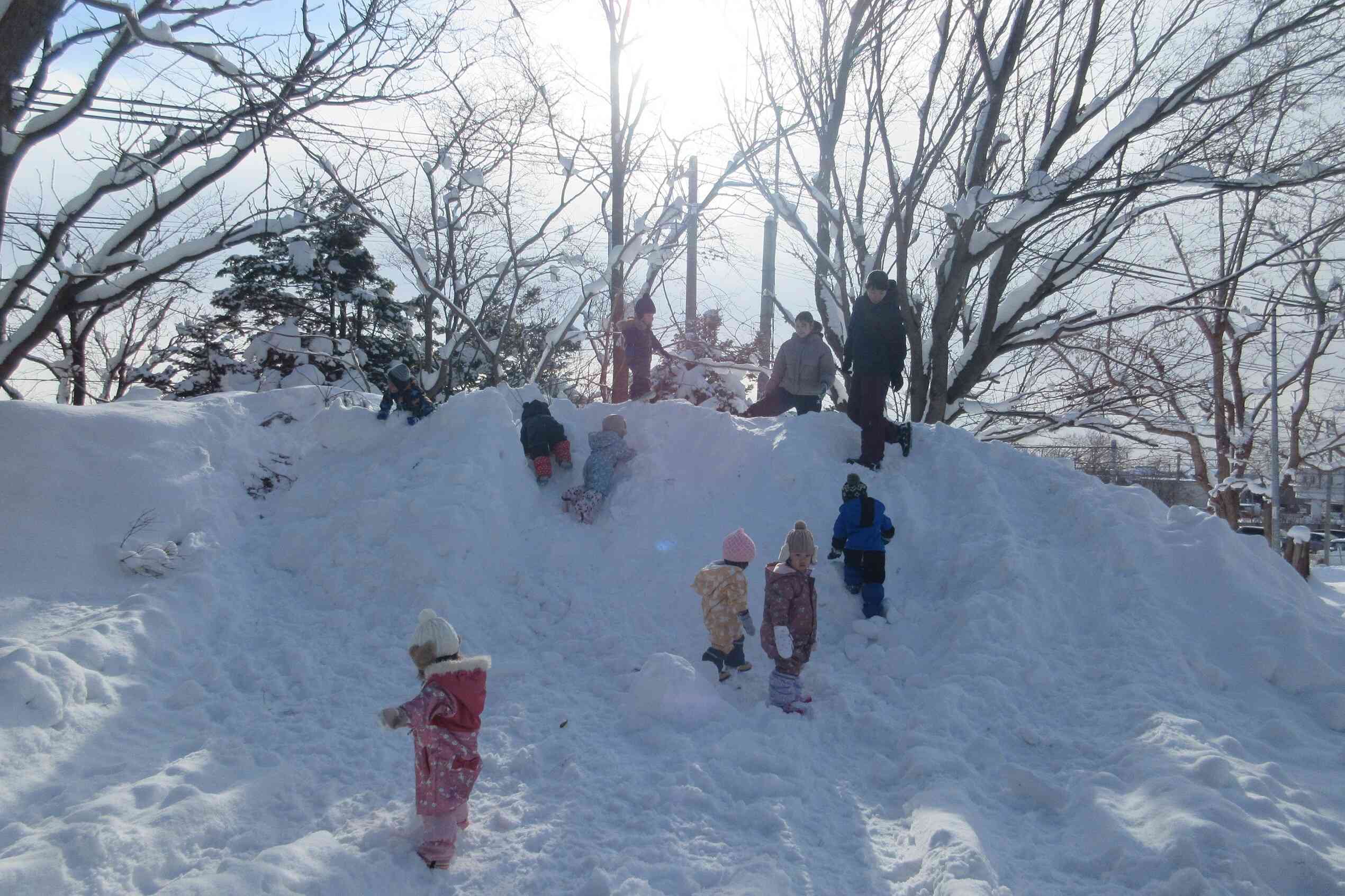 雪山は最高～！！！