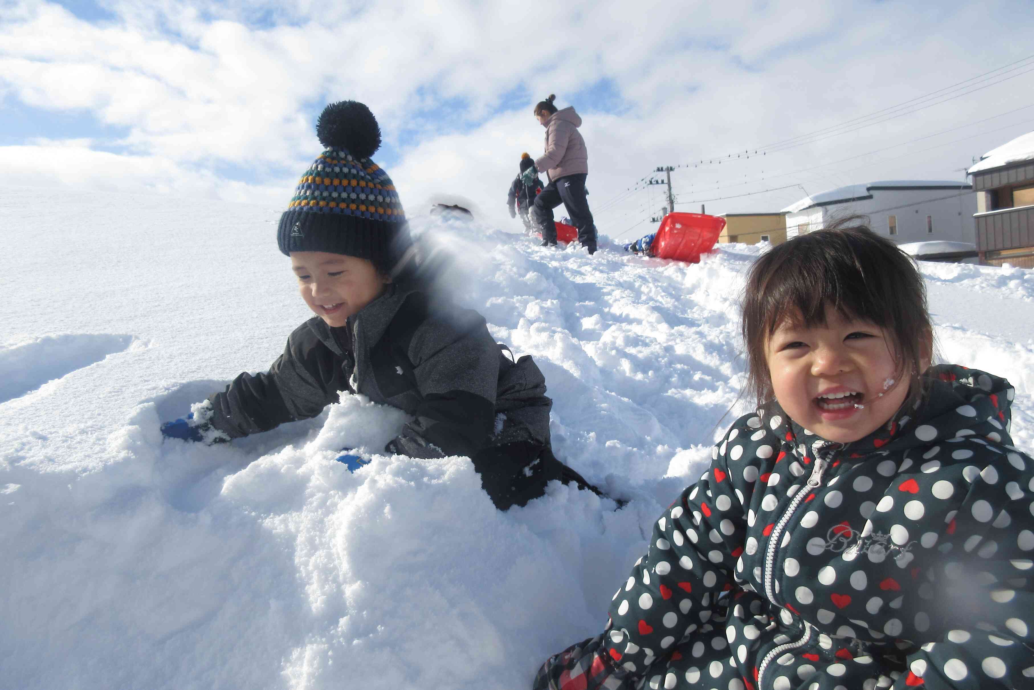 天気がよくて気持ちいいね～