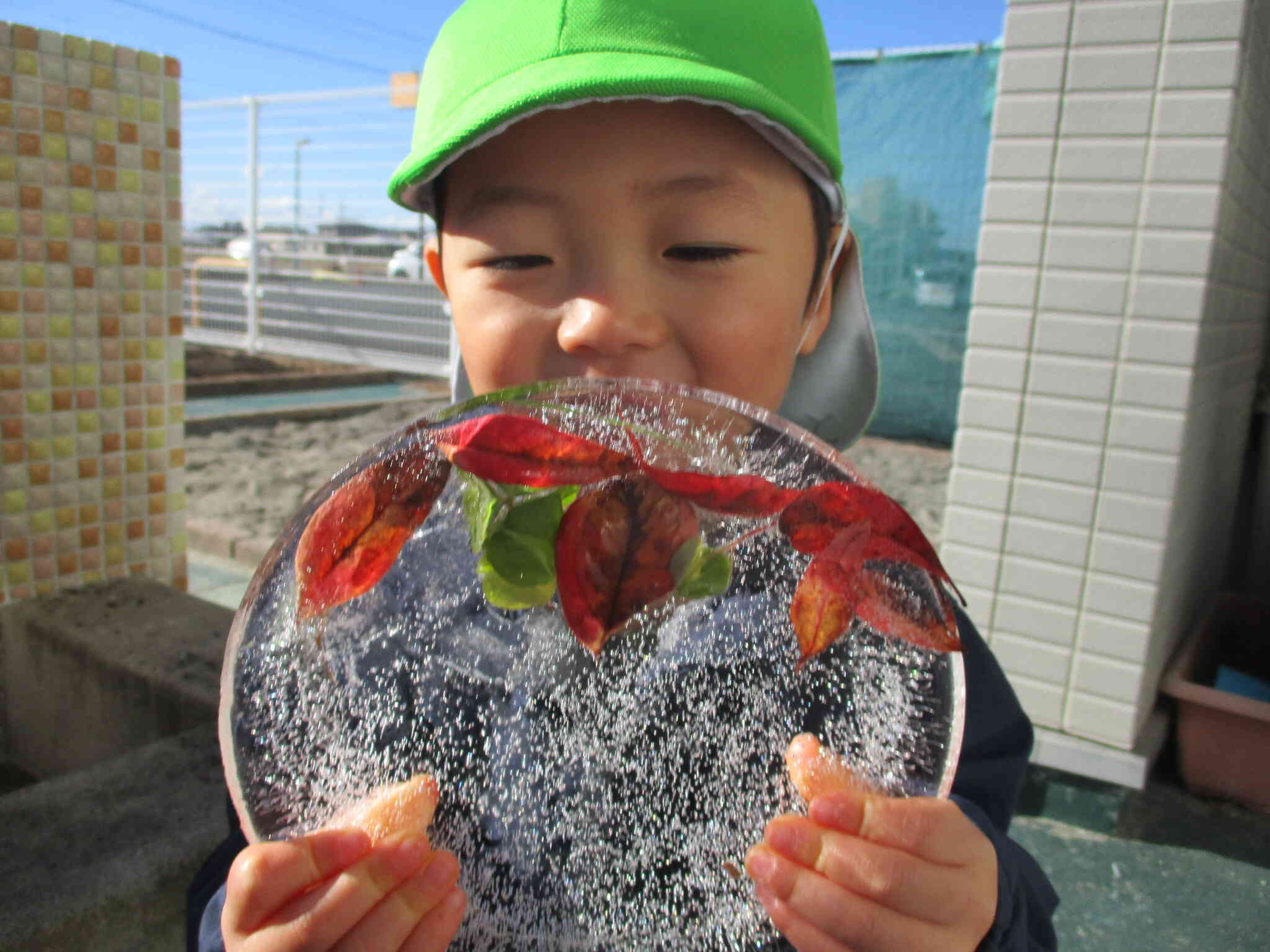 氷が出来たよ！