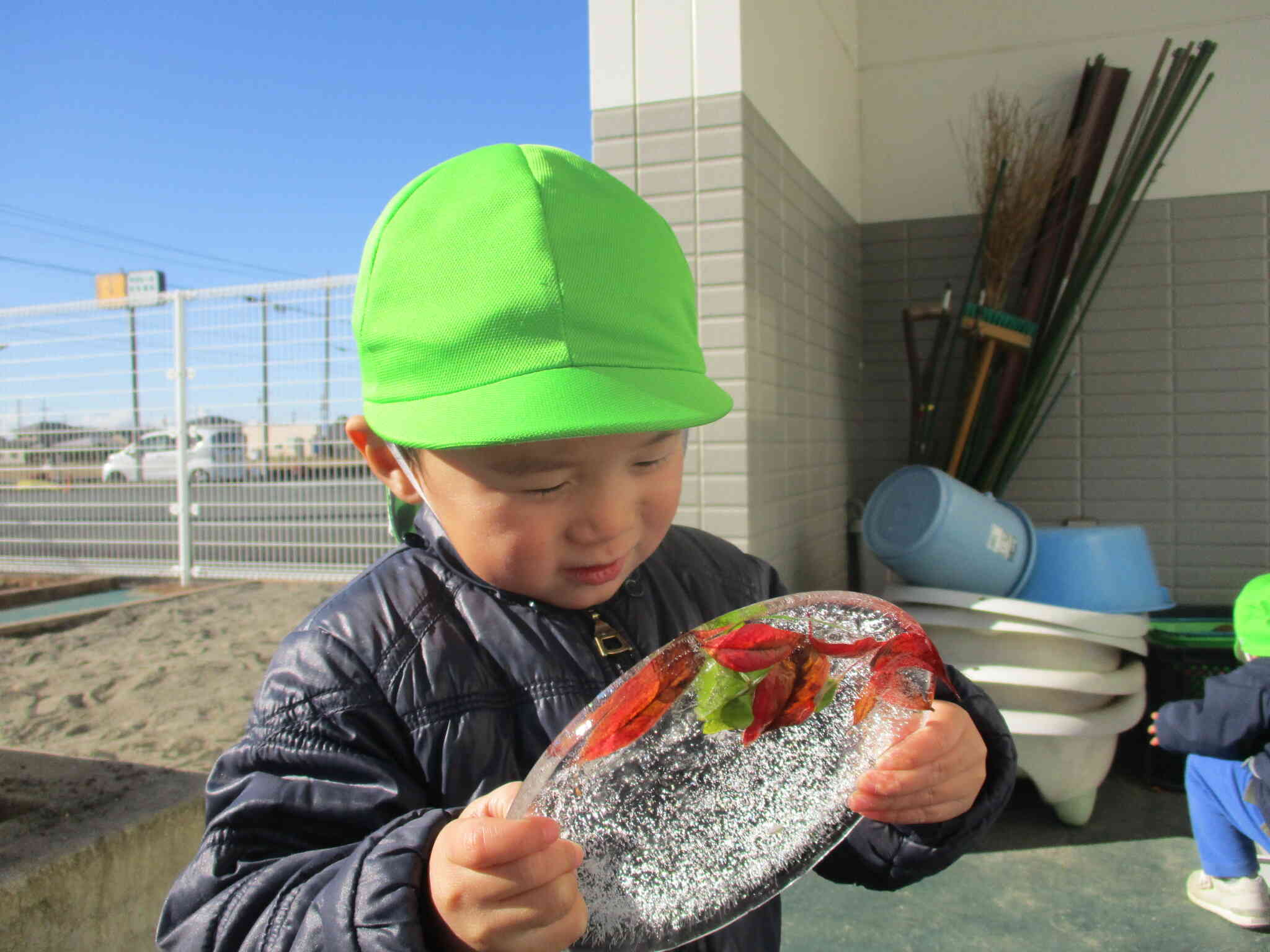 氷綺麗だね☆