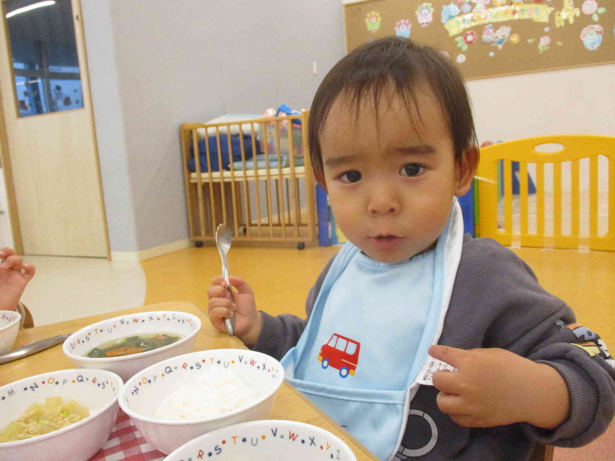 みんなで食べると美味しいね