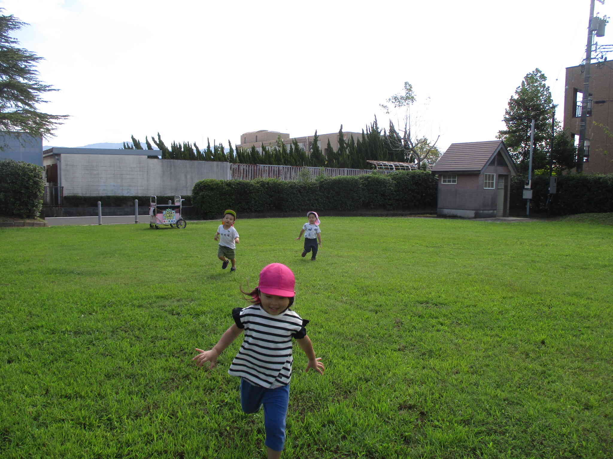 公園に遊びに行ったよ