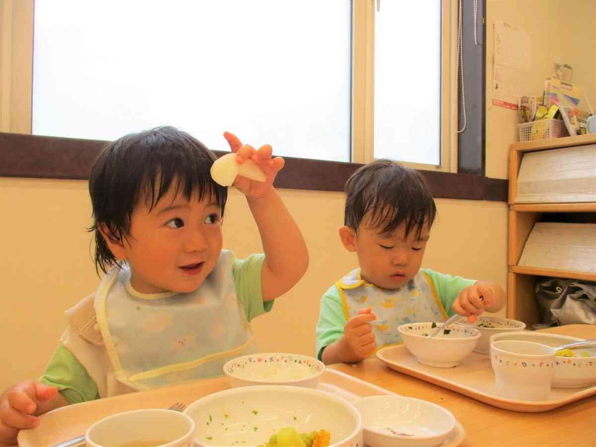 9月12日の給食の風景