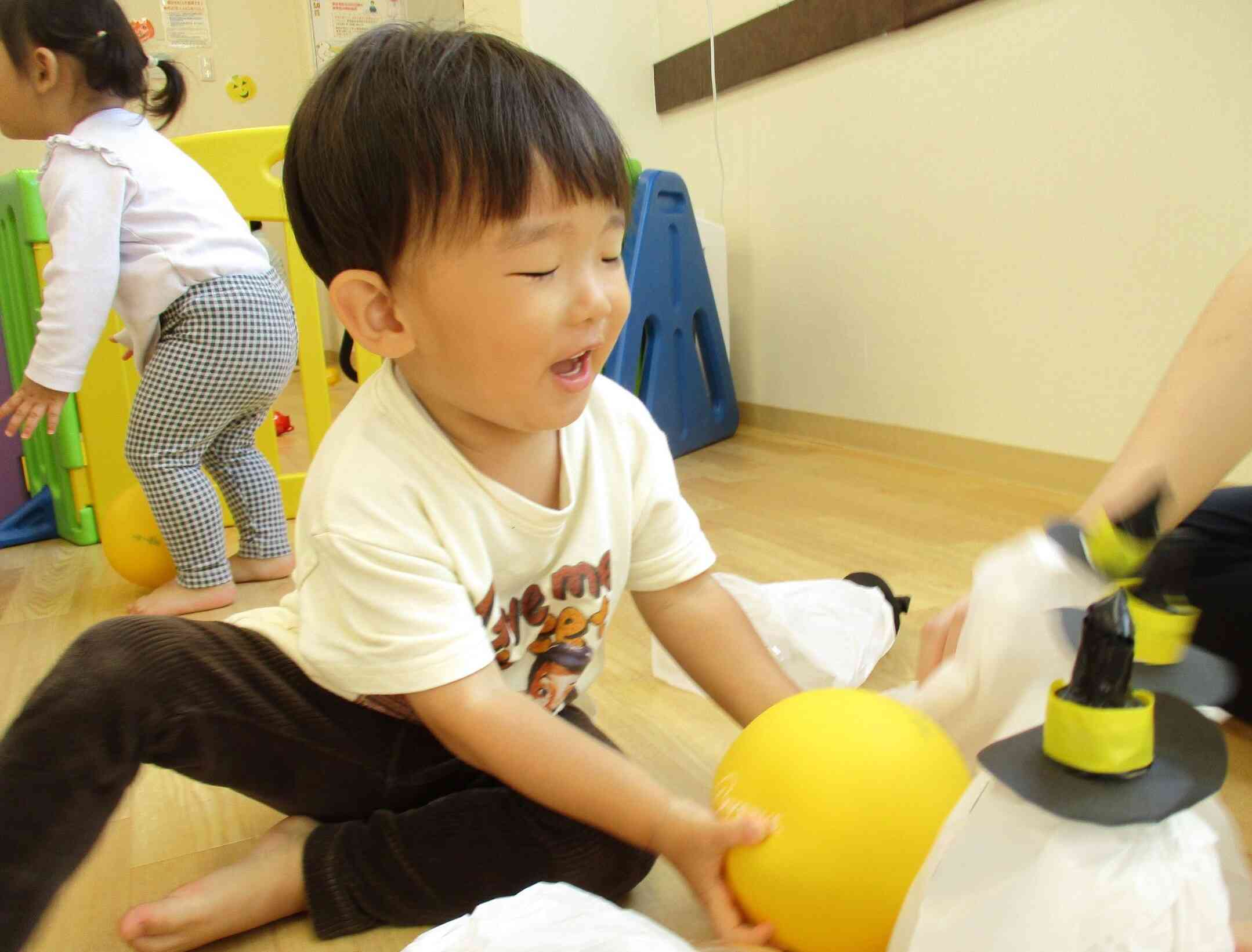 おばけさんのピン、何本倒せたかな？