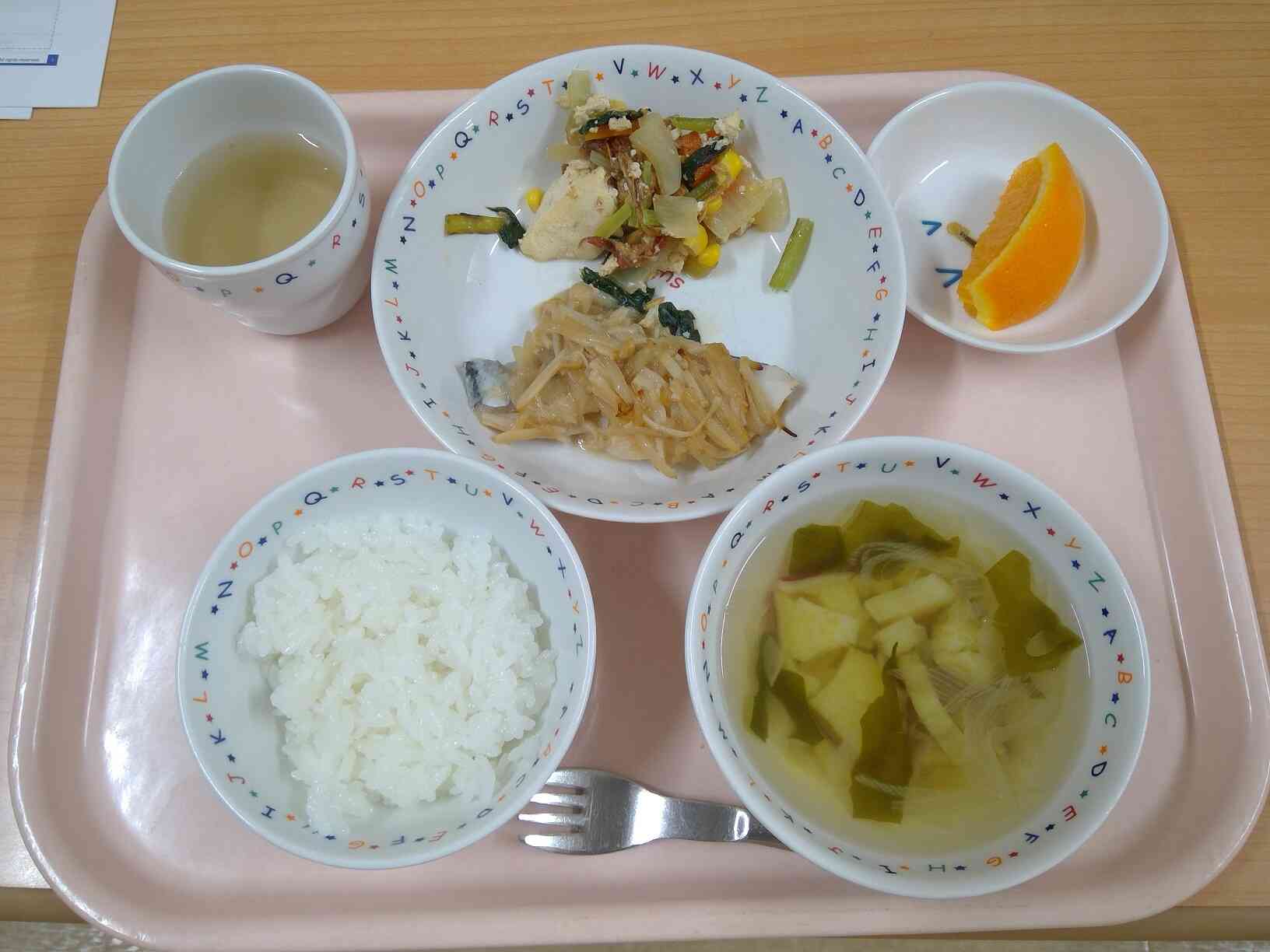 今週の給食！