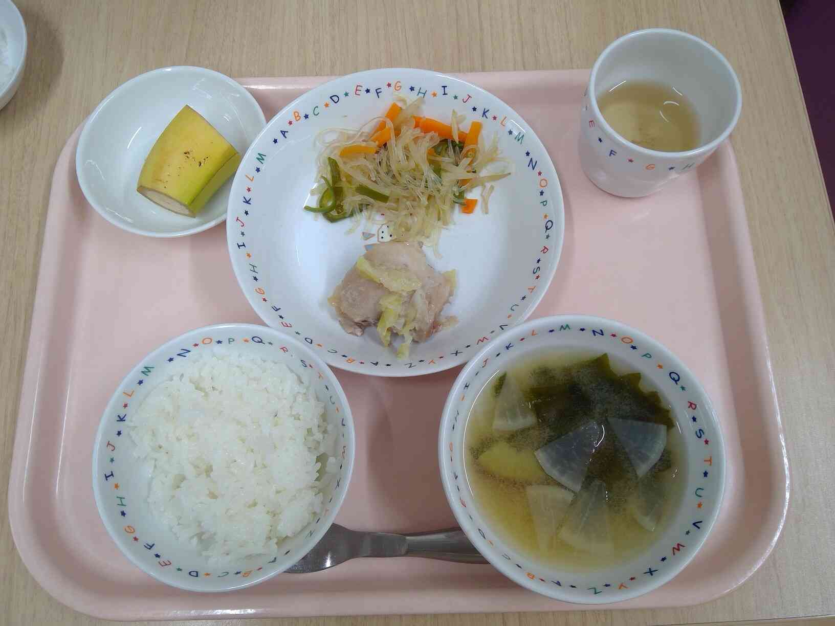 今週の給食！