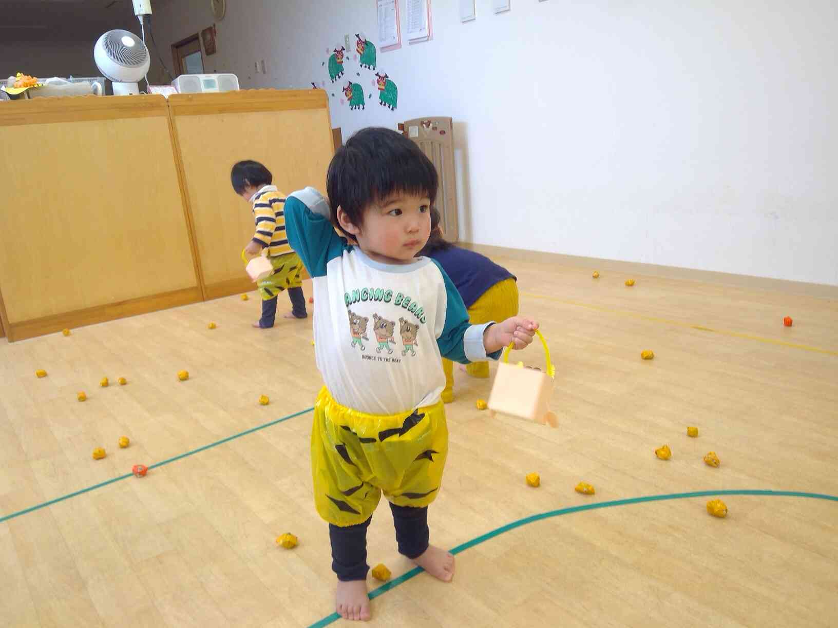 ひよこ組(０歳児)のお友だちも楽しみました♡