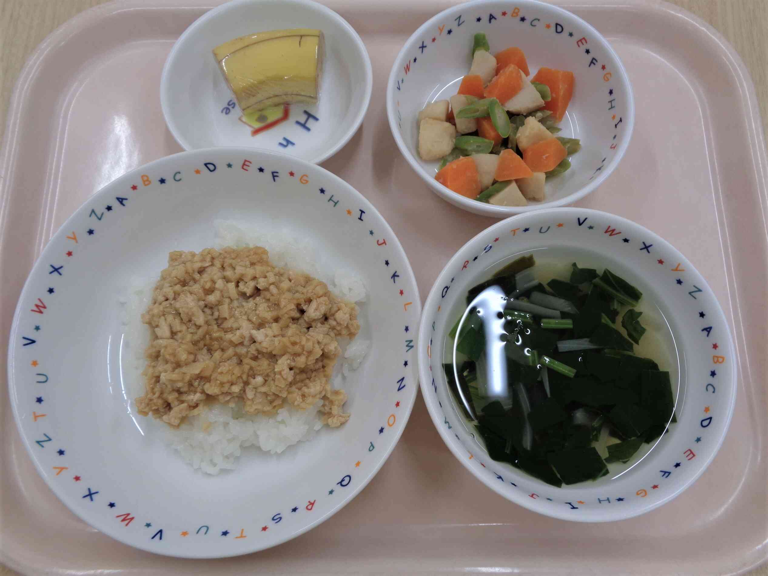 １０月２４日の給食