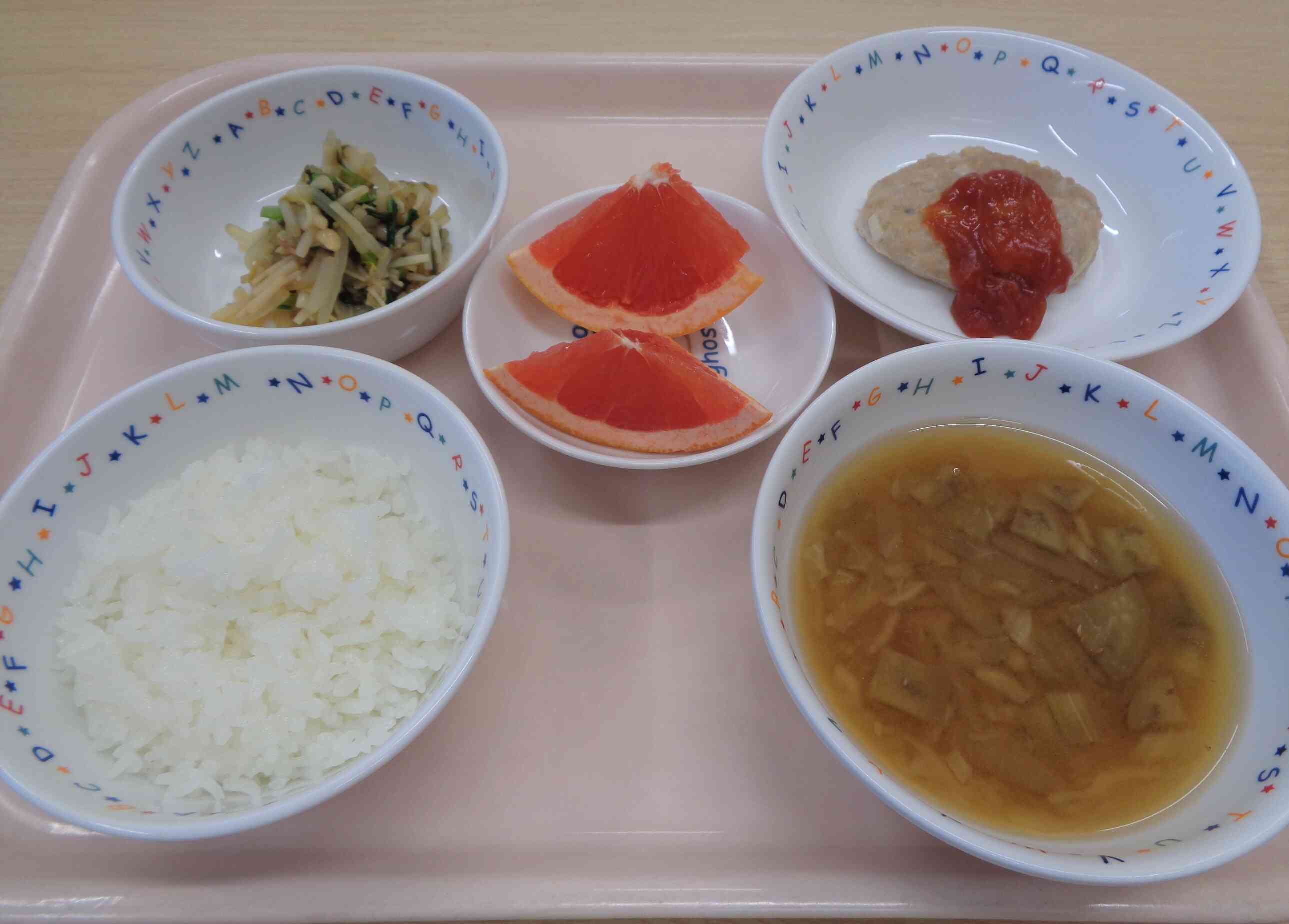 １０月１日の給食