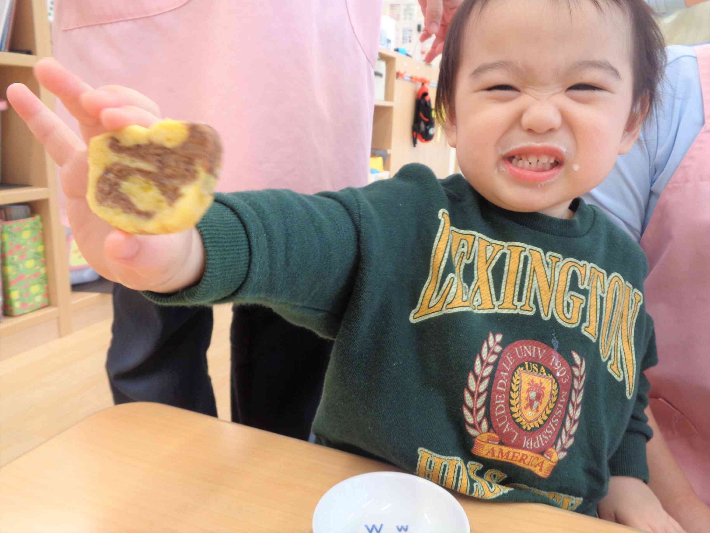 じゃ～ん、鬼のパンツクッキーだよ♪