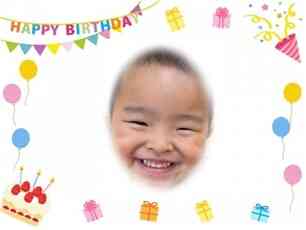 ３歳のお誕生日おめでとう！