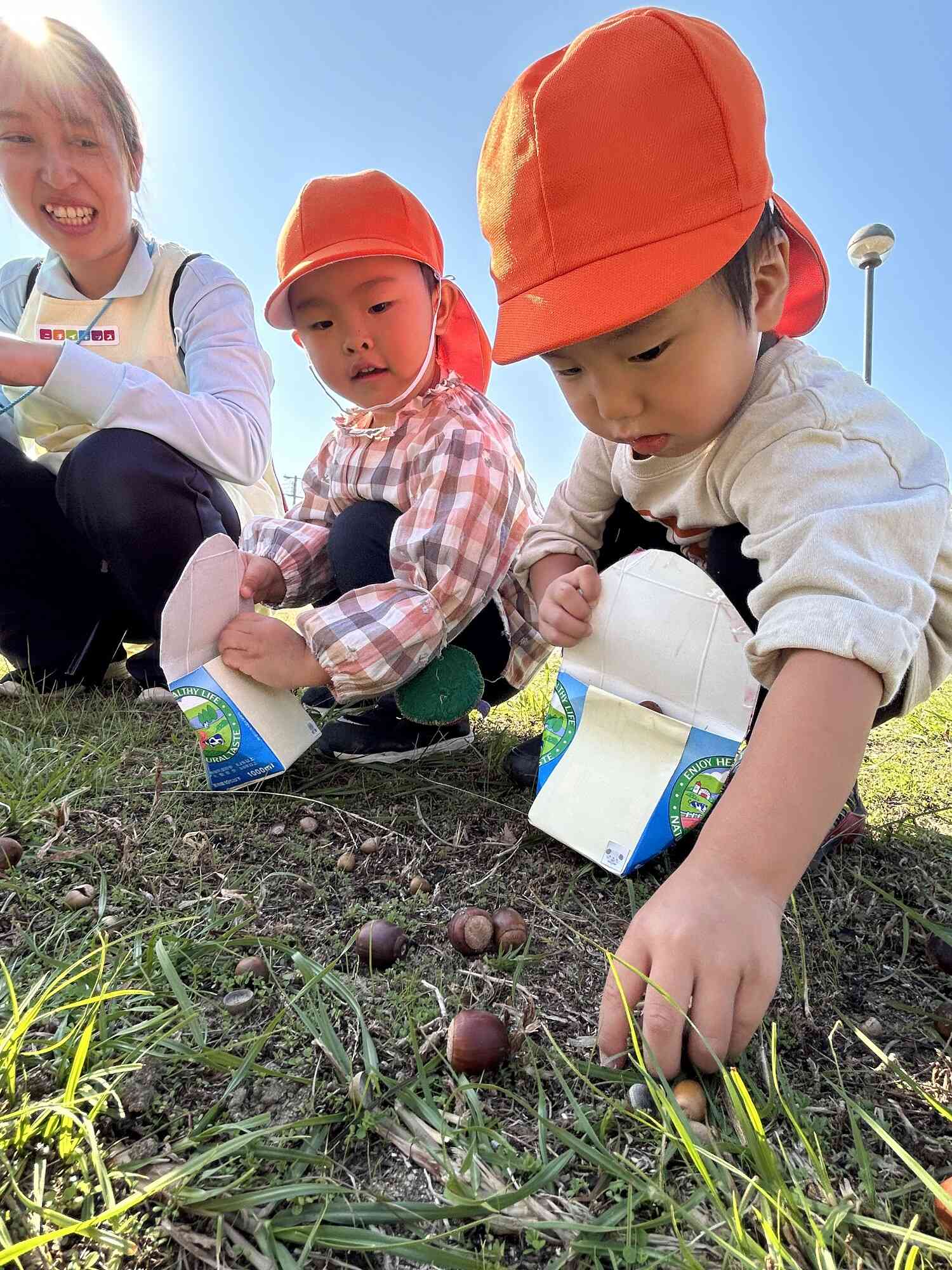 「散歩バックにそーっと入れよっ♪」