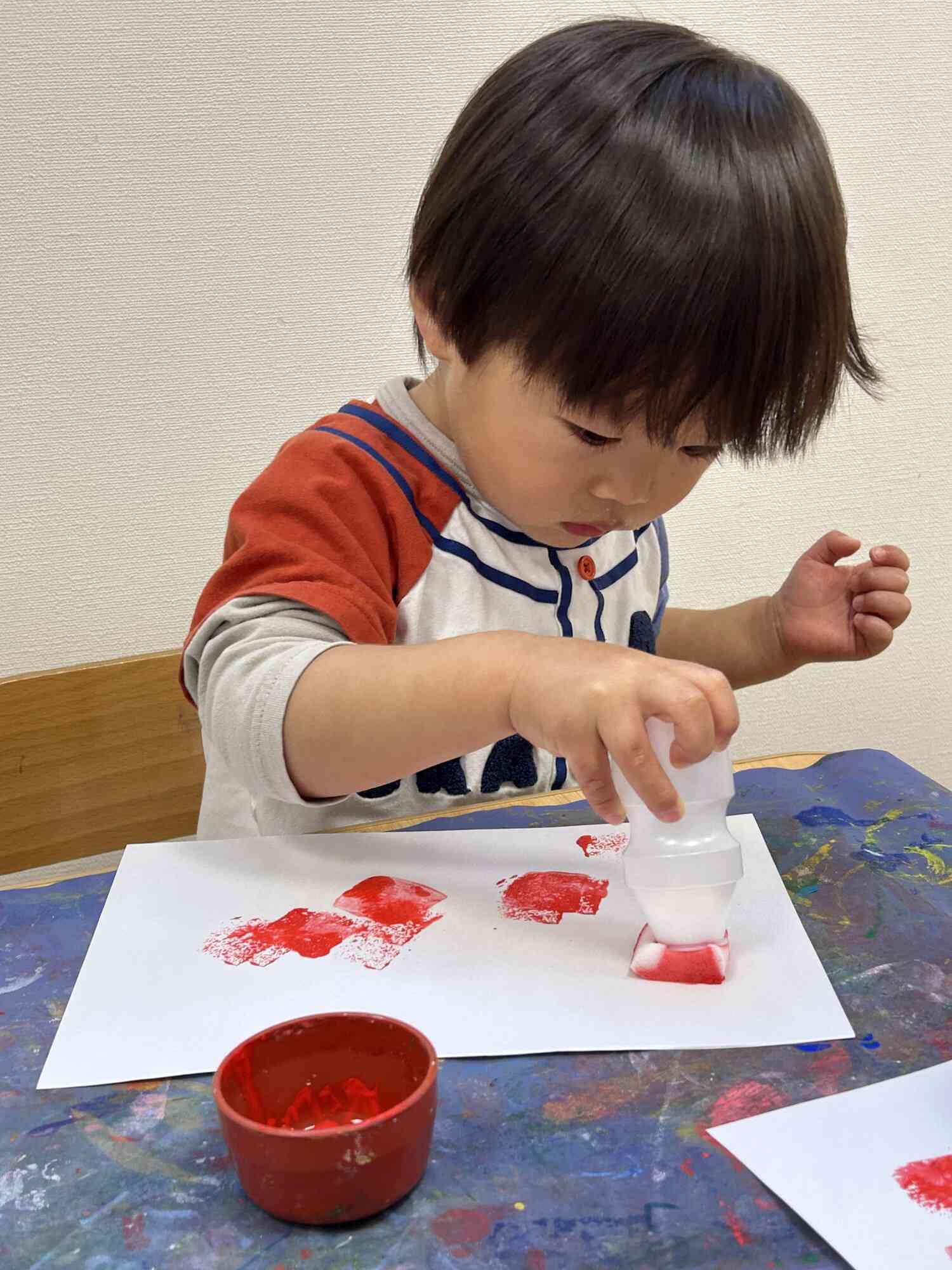 優しく、トントン！