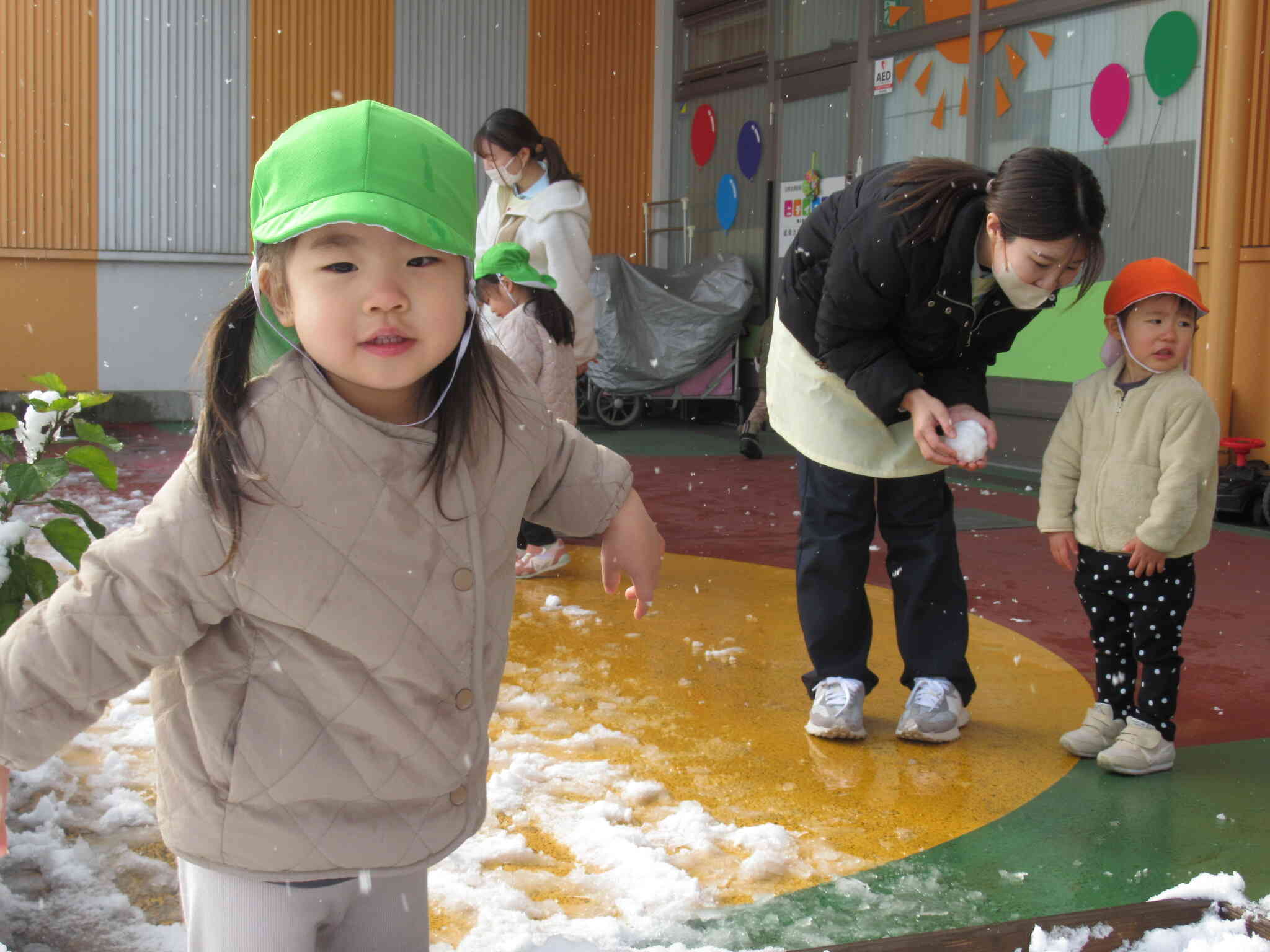 雪あそび