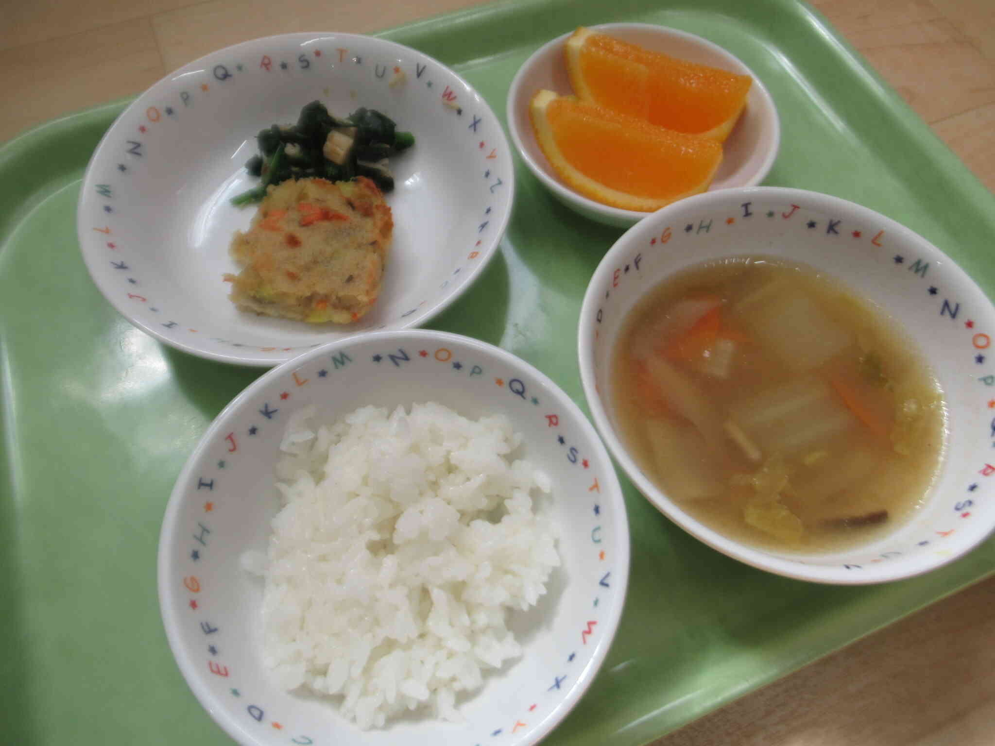 1月29日の給食を紹介します♪