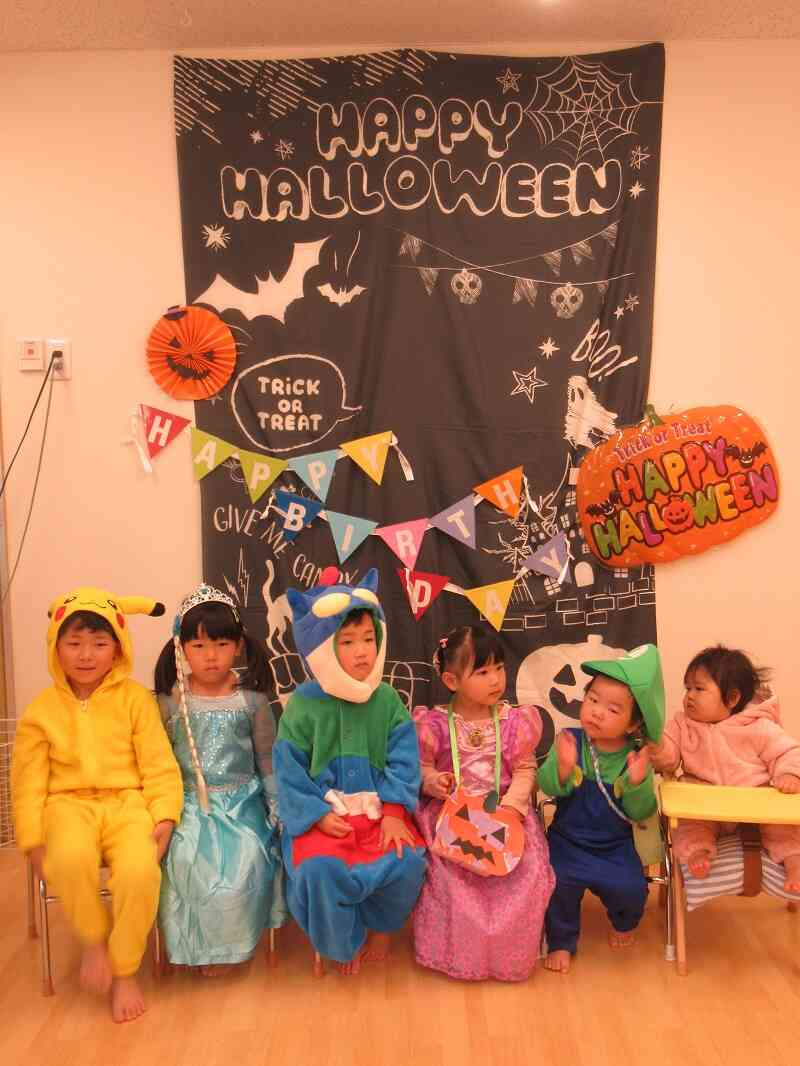 ハロウィン誕生会