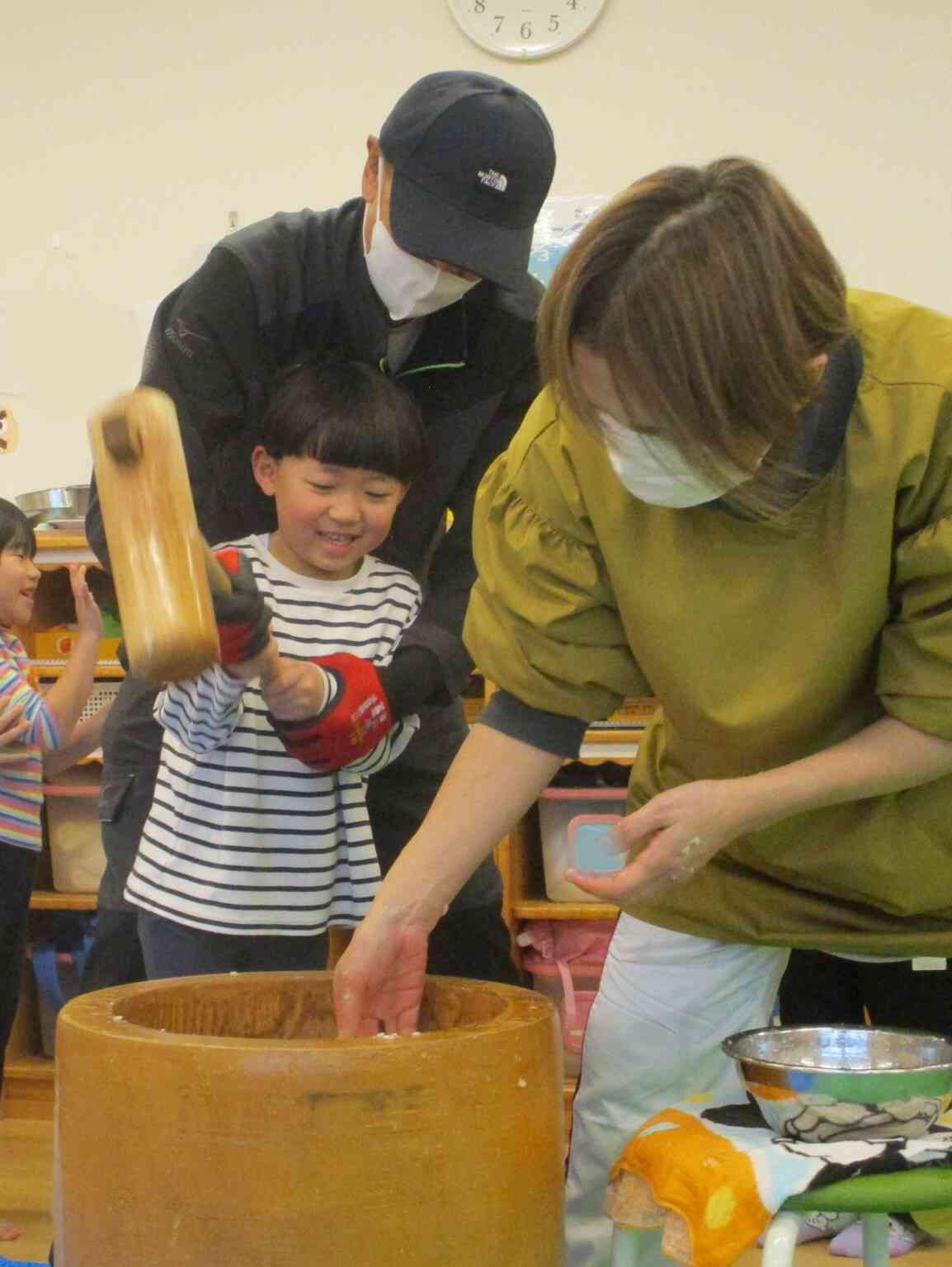 おもちつき会