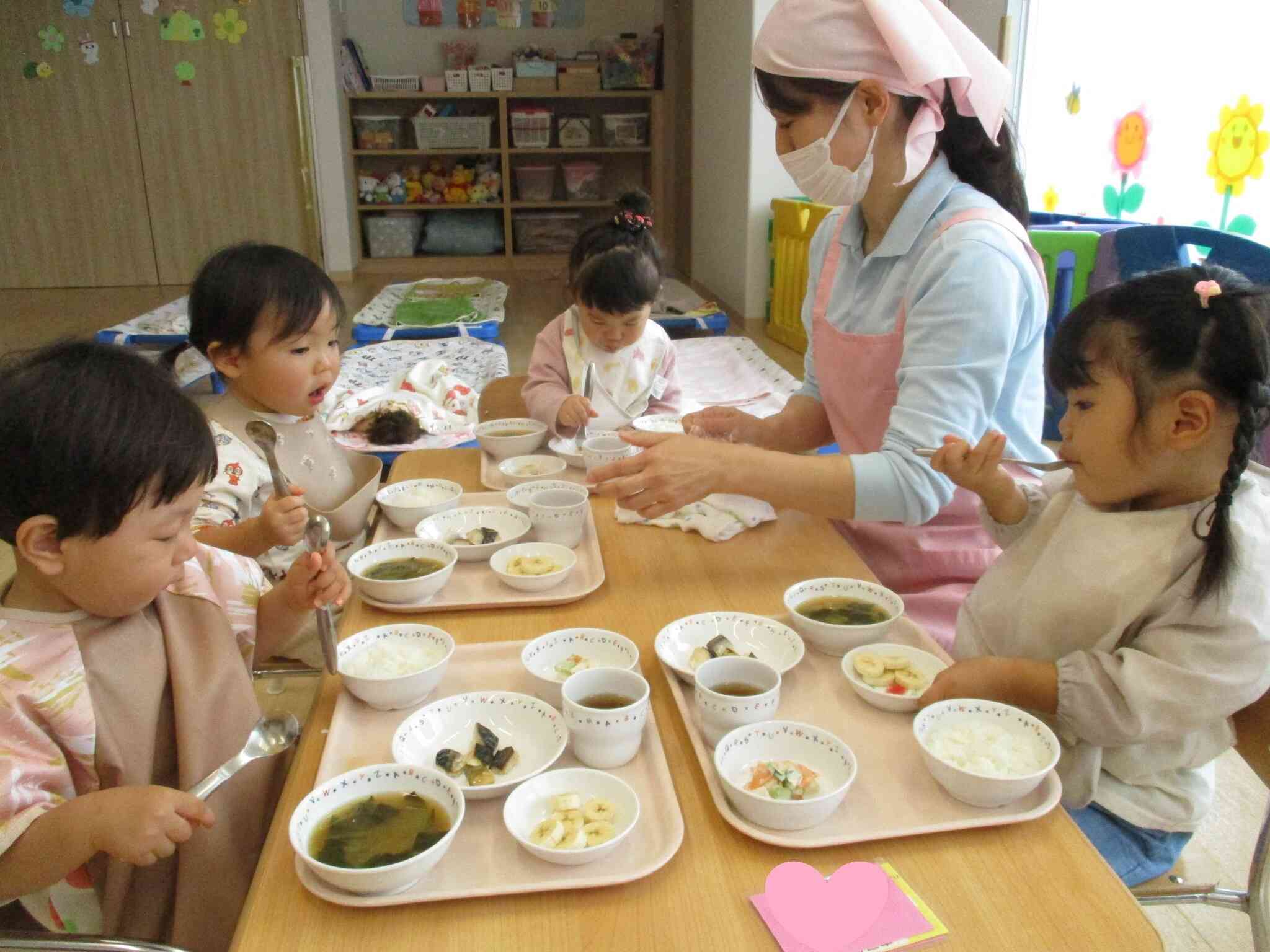 給食大好き～！