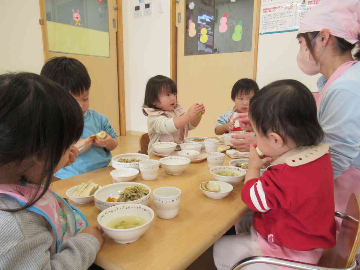 給食の様子