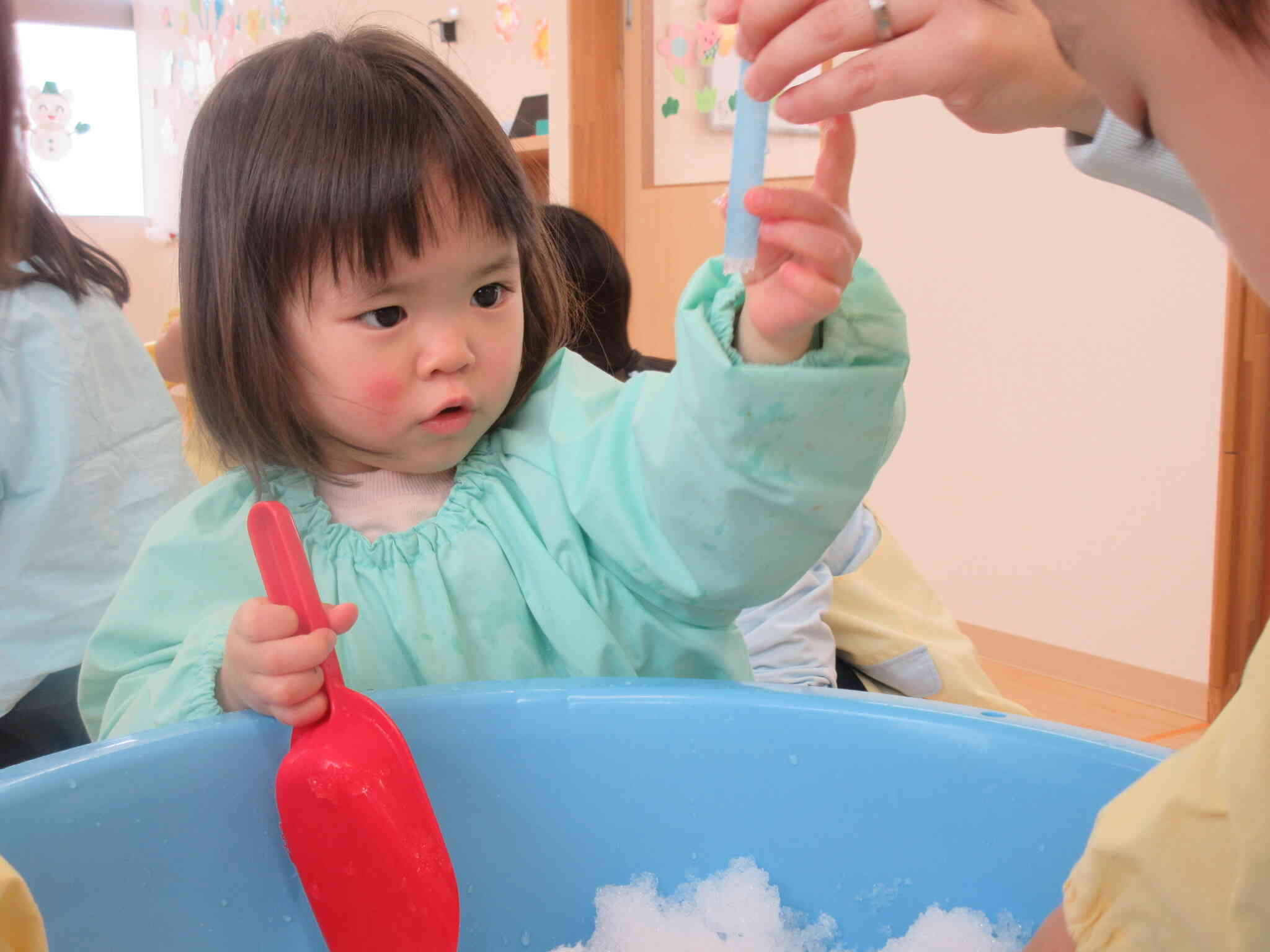 かき氷にケーキもできたよ