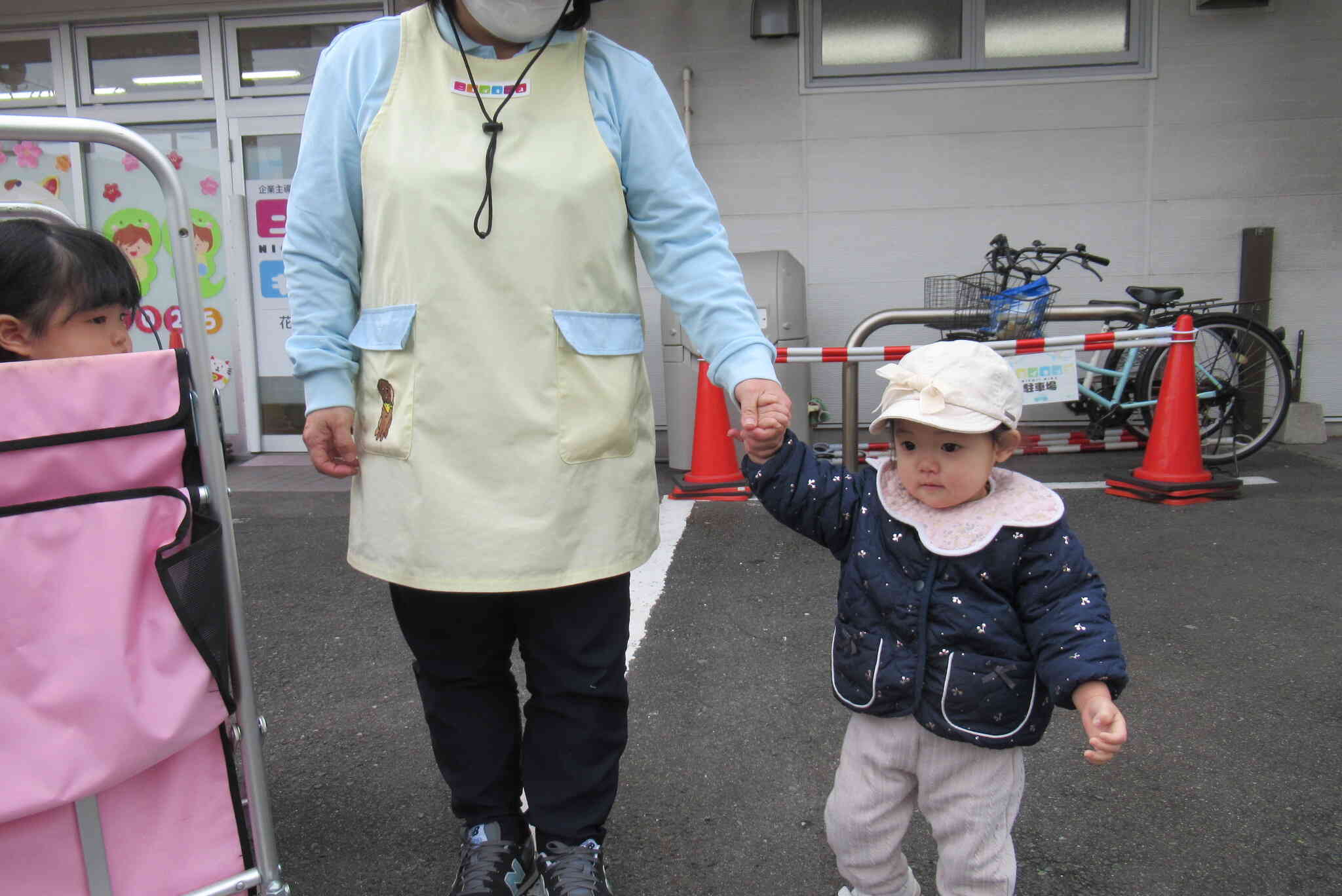 お散歩にレッツゴー！