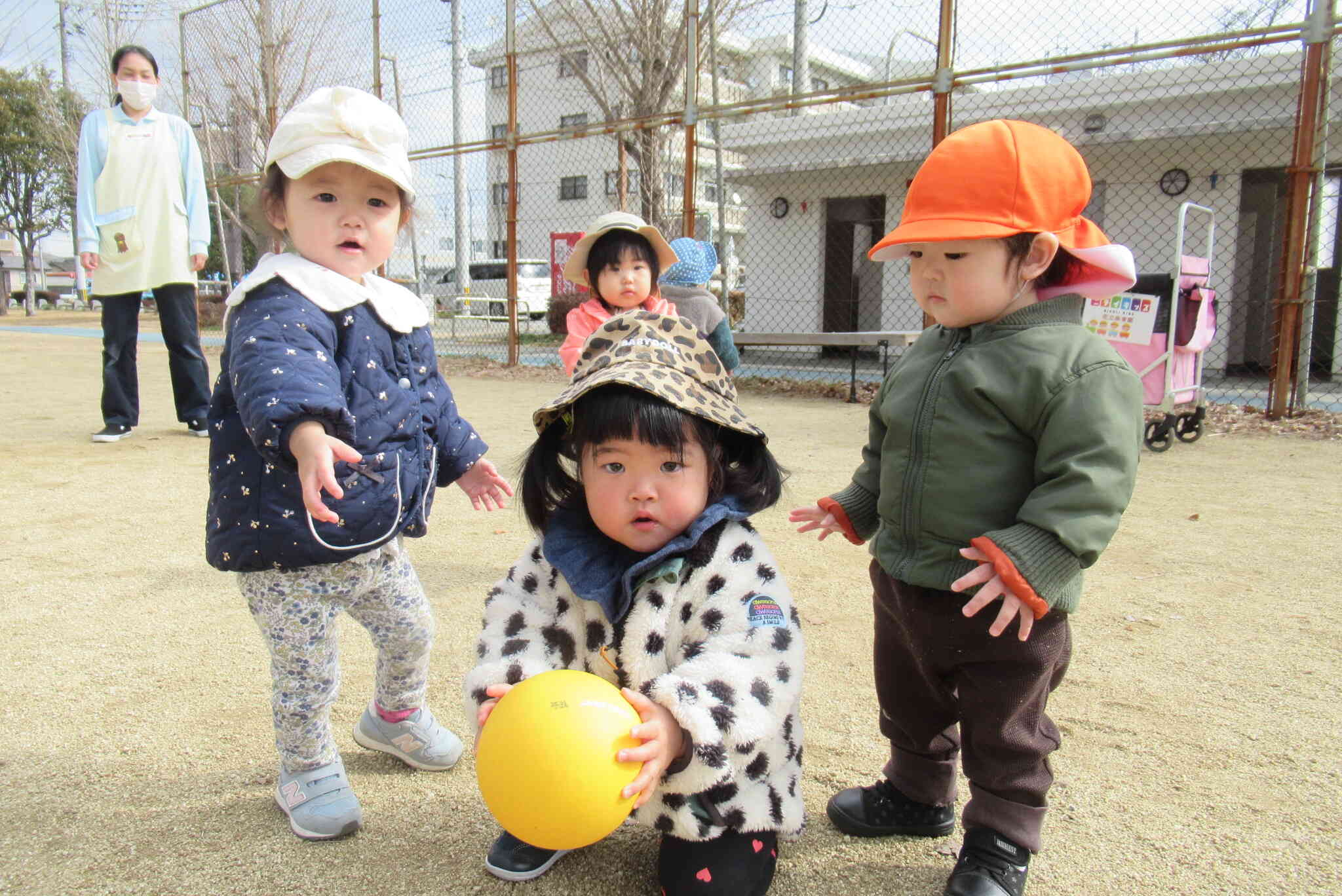 秋津中央公園へお散歩に行ったよ！