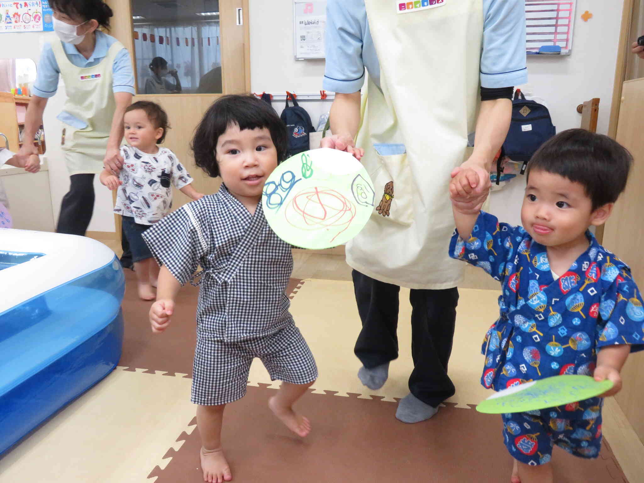 夏祭り（1歳児　あひる組）