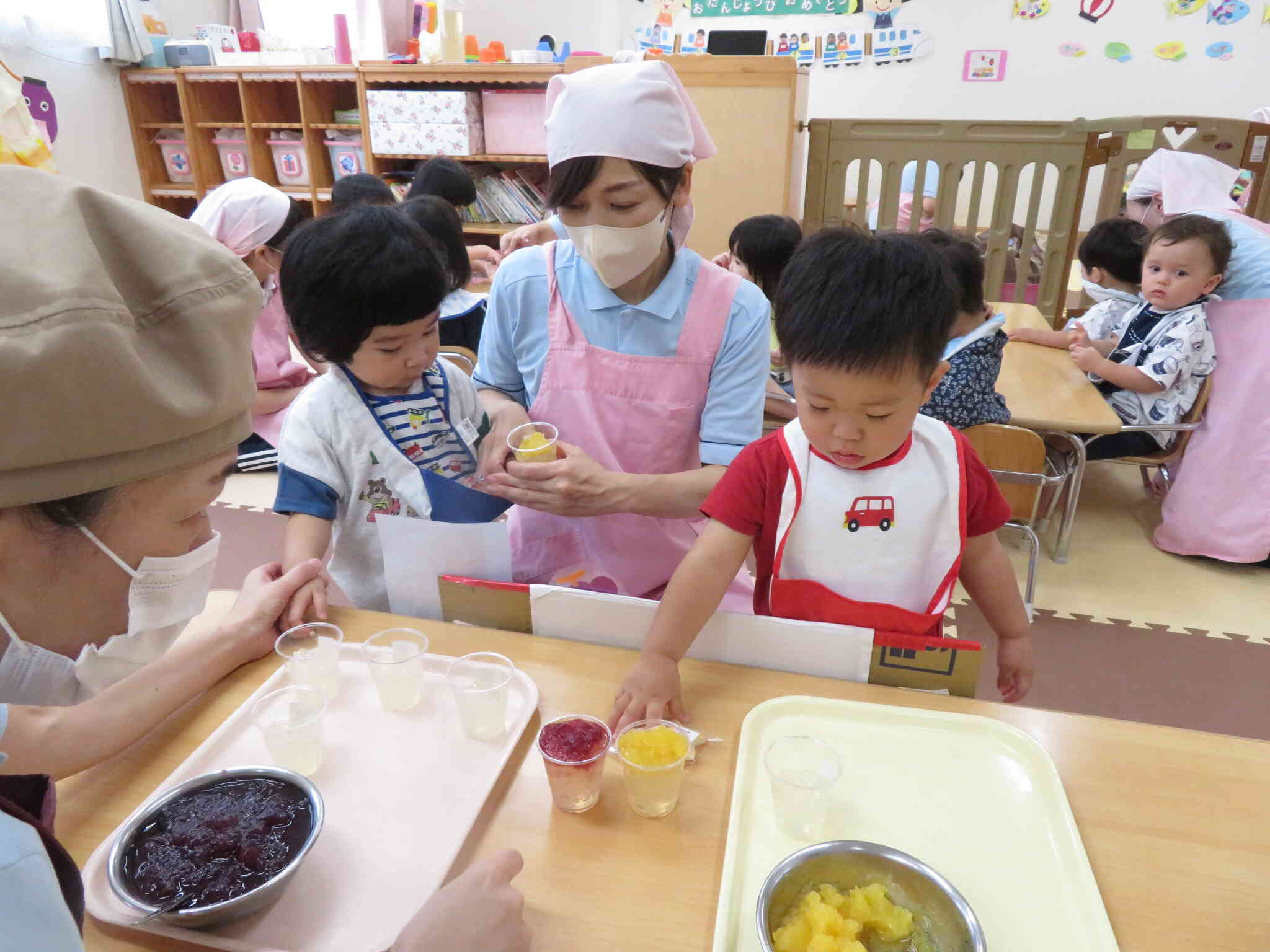 夏祭りのおやつ